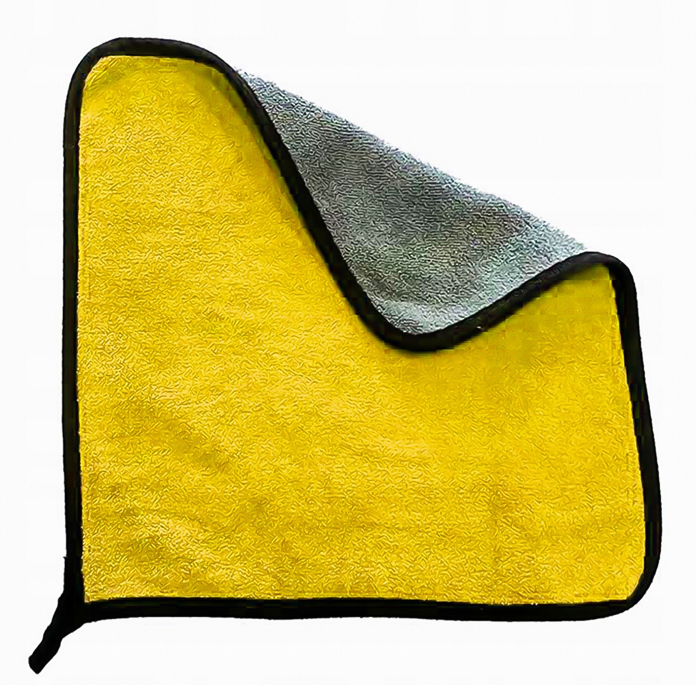 Ściereczka z mikrofibry ręcznik do osuszania auta żółty 500g 30x38 ścierka