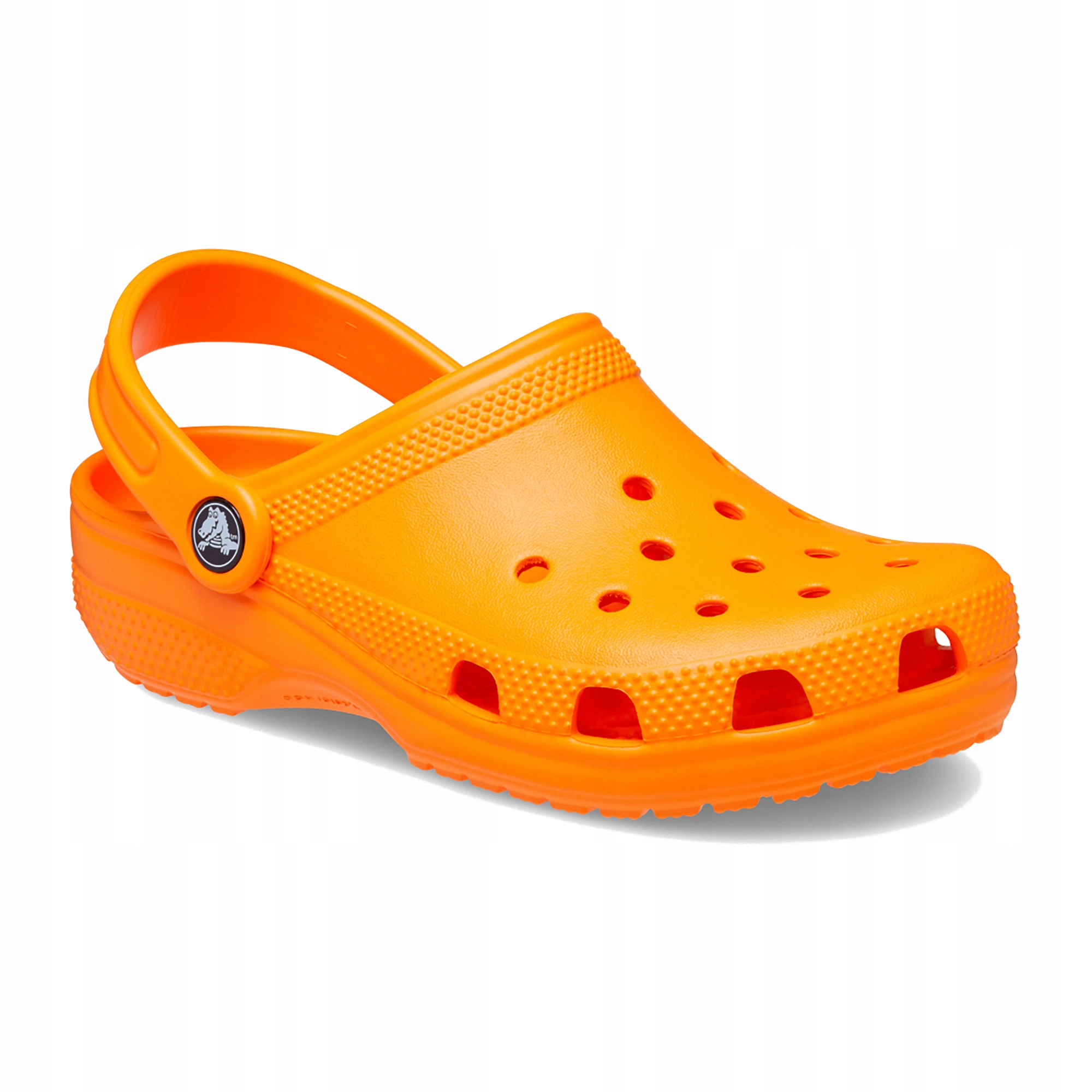 Klapki dziecięce Crocs Classic Clog T orange zing 23-24 Eu