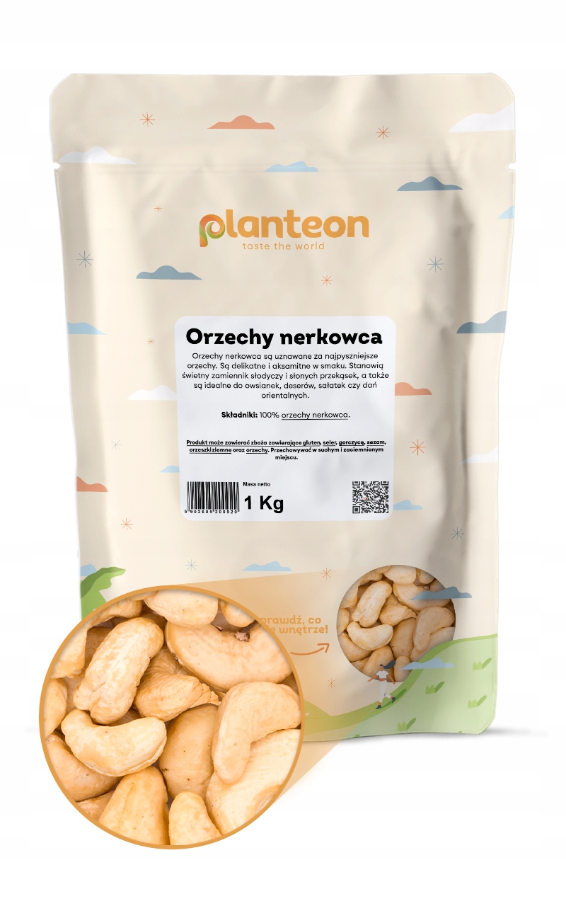 Kešu ořechy ořechy kešu ořechy celé ořechy vysoká kvalita 1 kg