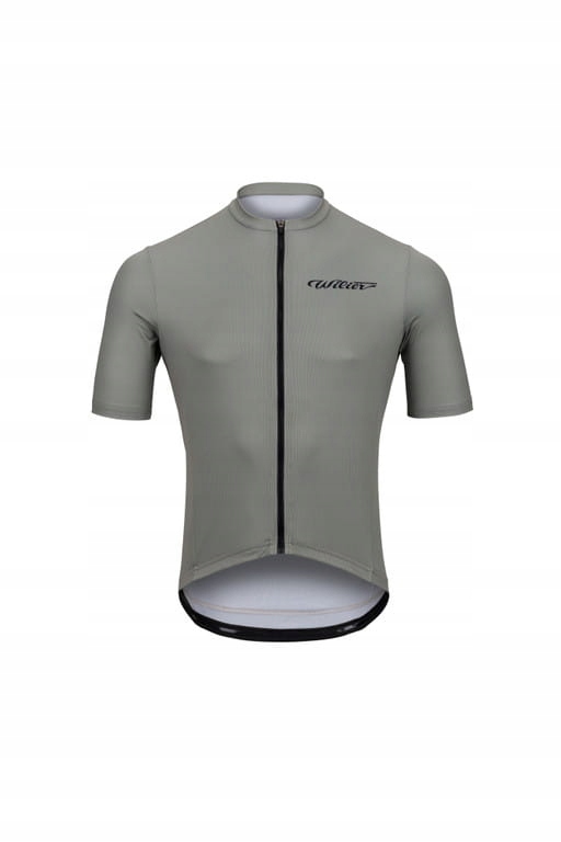 Cyklistický dres Wilier Brezza, velikost L, zelený, 3 kapsy na zip