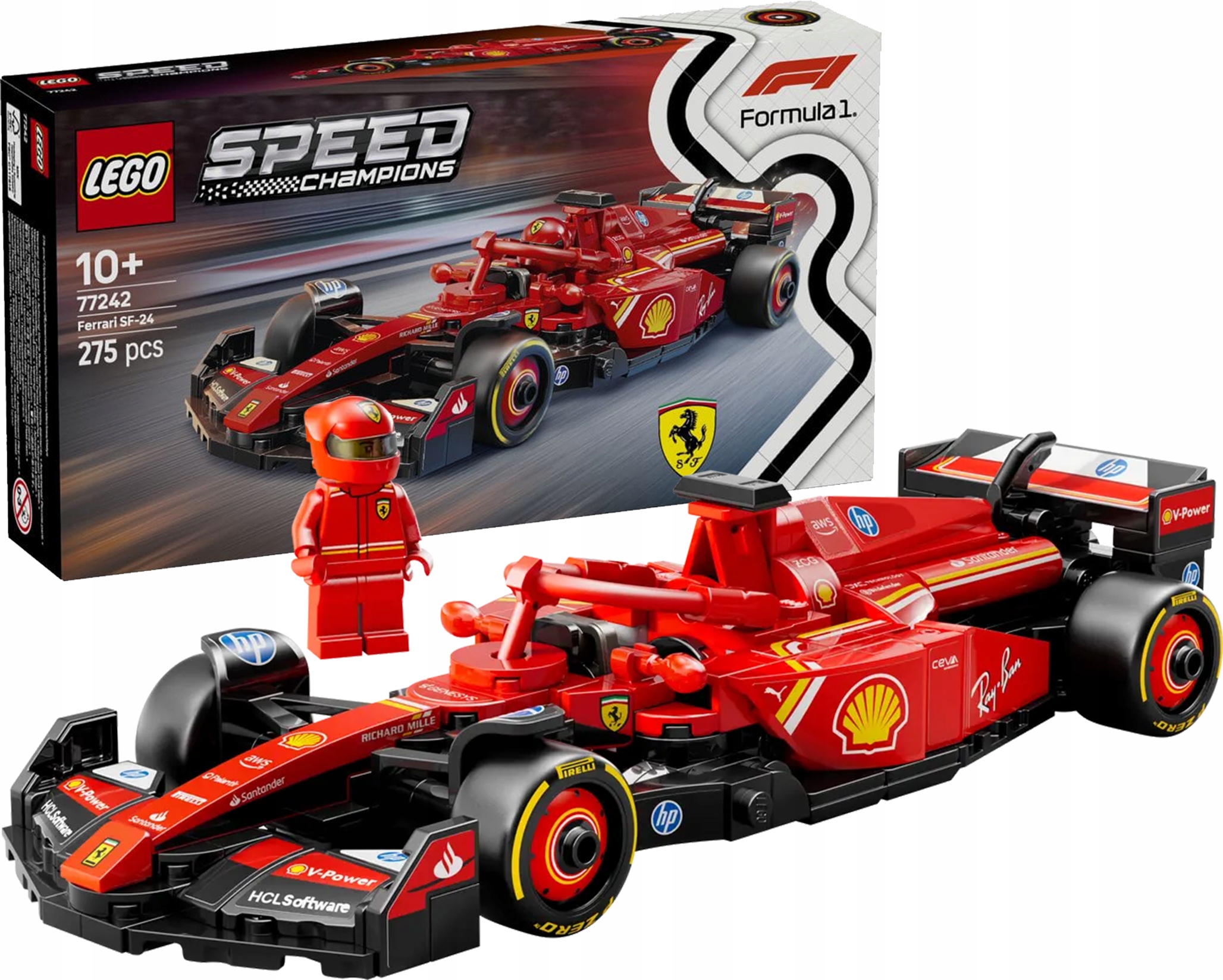 Lego Speed Champions Formule F1 Ferrari SF-24 77242
