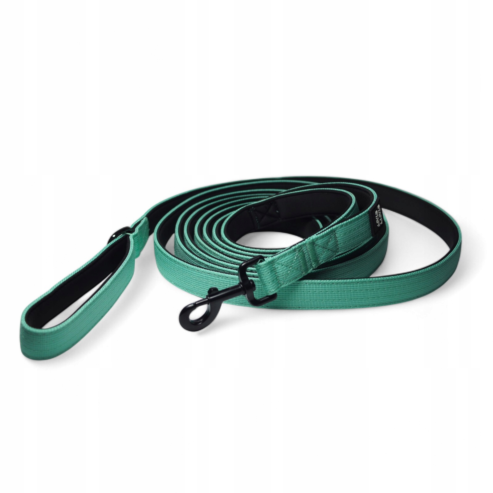 Levně Vodítko pro psa s přídavnou rukojetí mátově růžová StaffyStaff