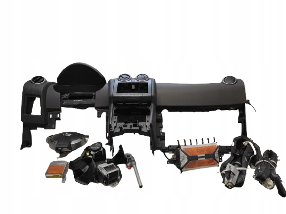 NISSAN QASHQAI J10 06- DESKA KONSOLA PODUSZKI PASY MODUŁ