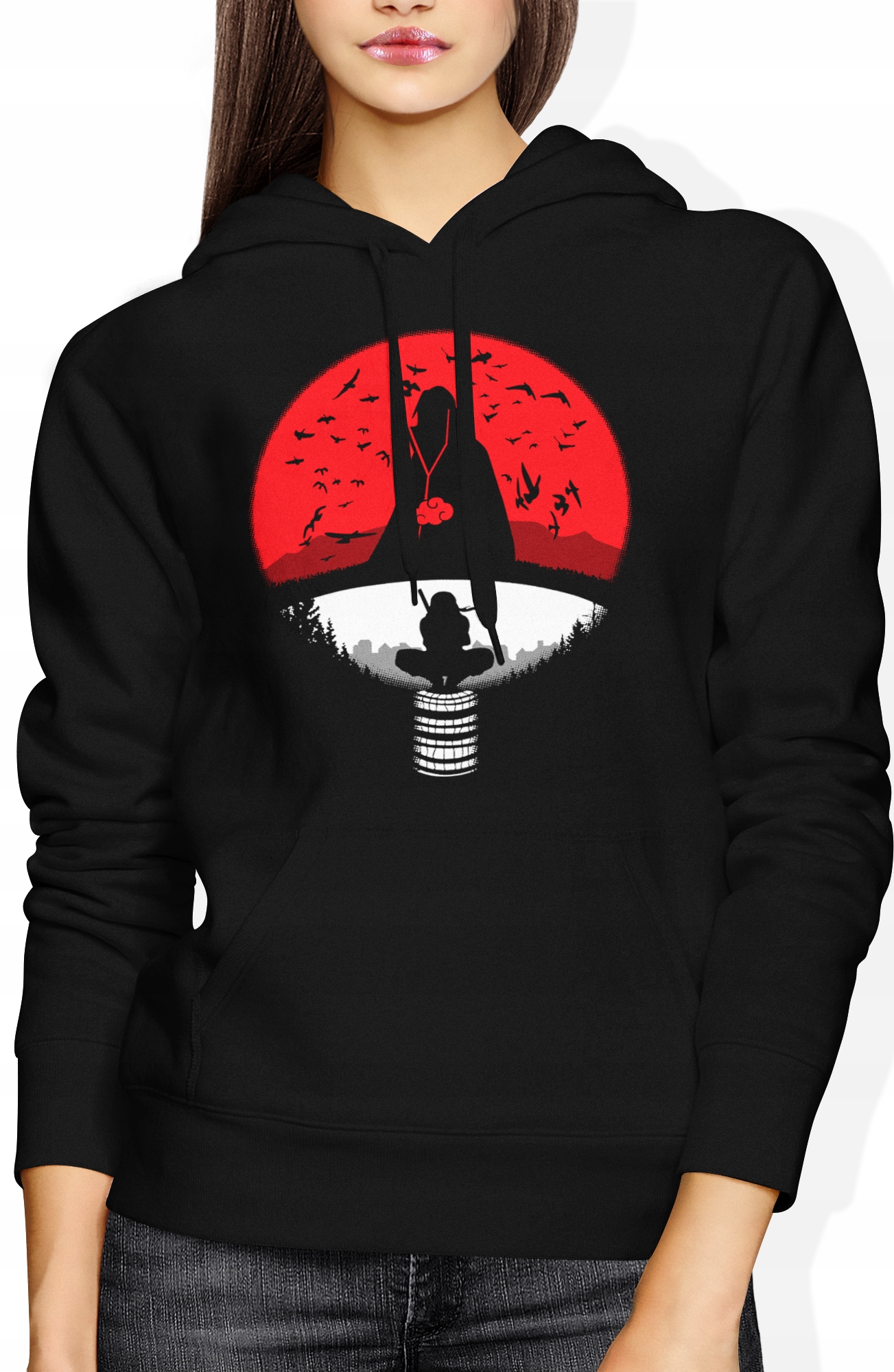 

Damska Bluza Z Kapturem Naruto Anime Manga R. S