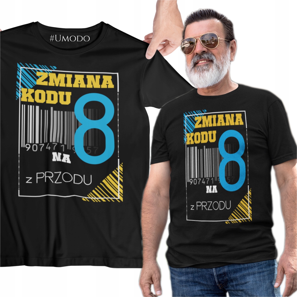 

Koszulka z nadrukiem na 40 50 60 70 80 Urodziny