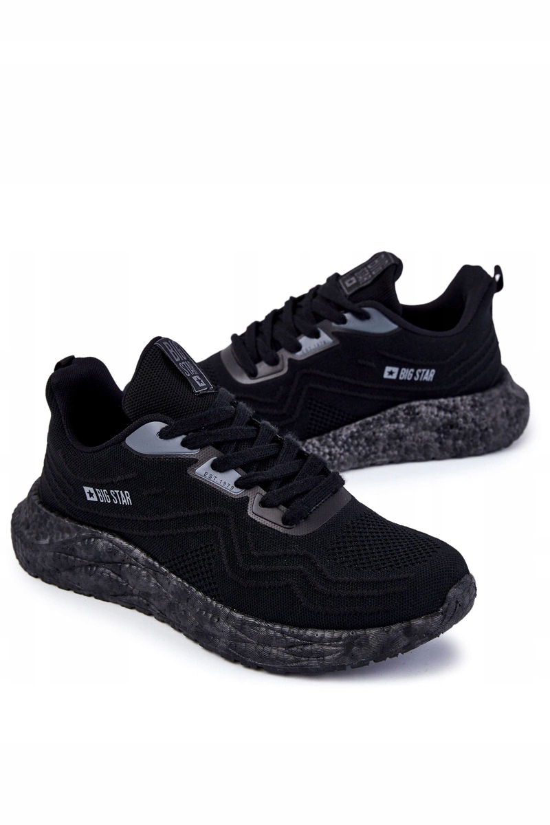 Pánské Sportovní Boty Černé Big Star KK174018-44