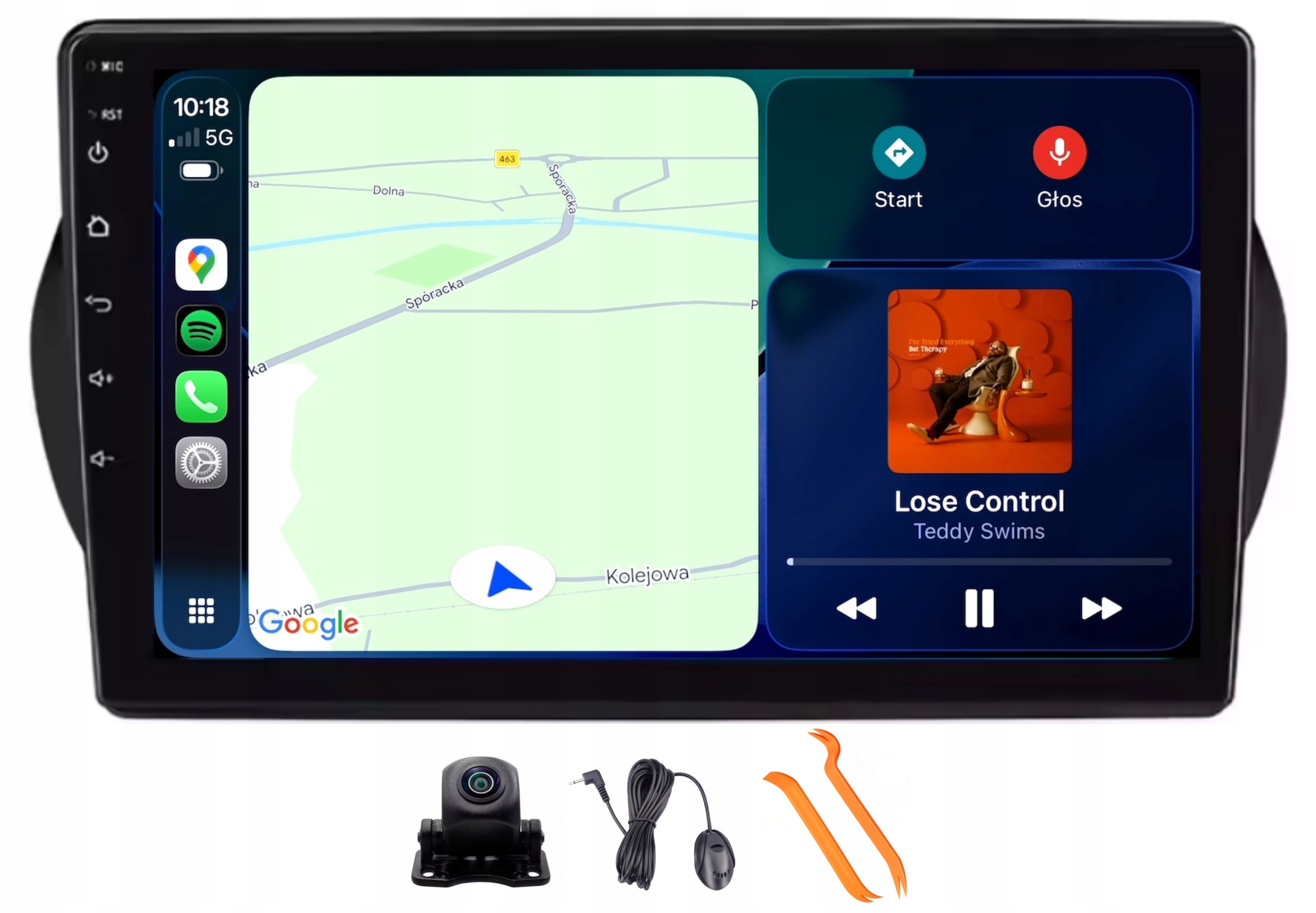 Rádio Android Navigácia Qled 2K Carplay Lte 64GB Citroen Nemo Bipper 07-17