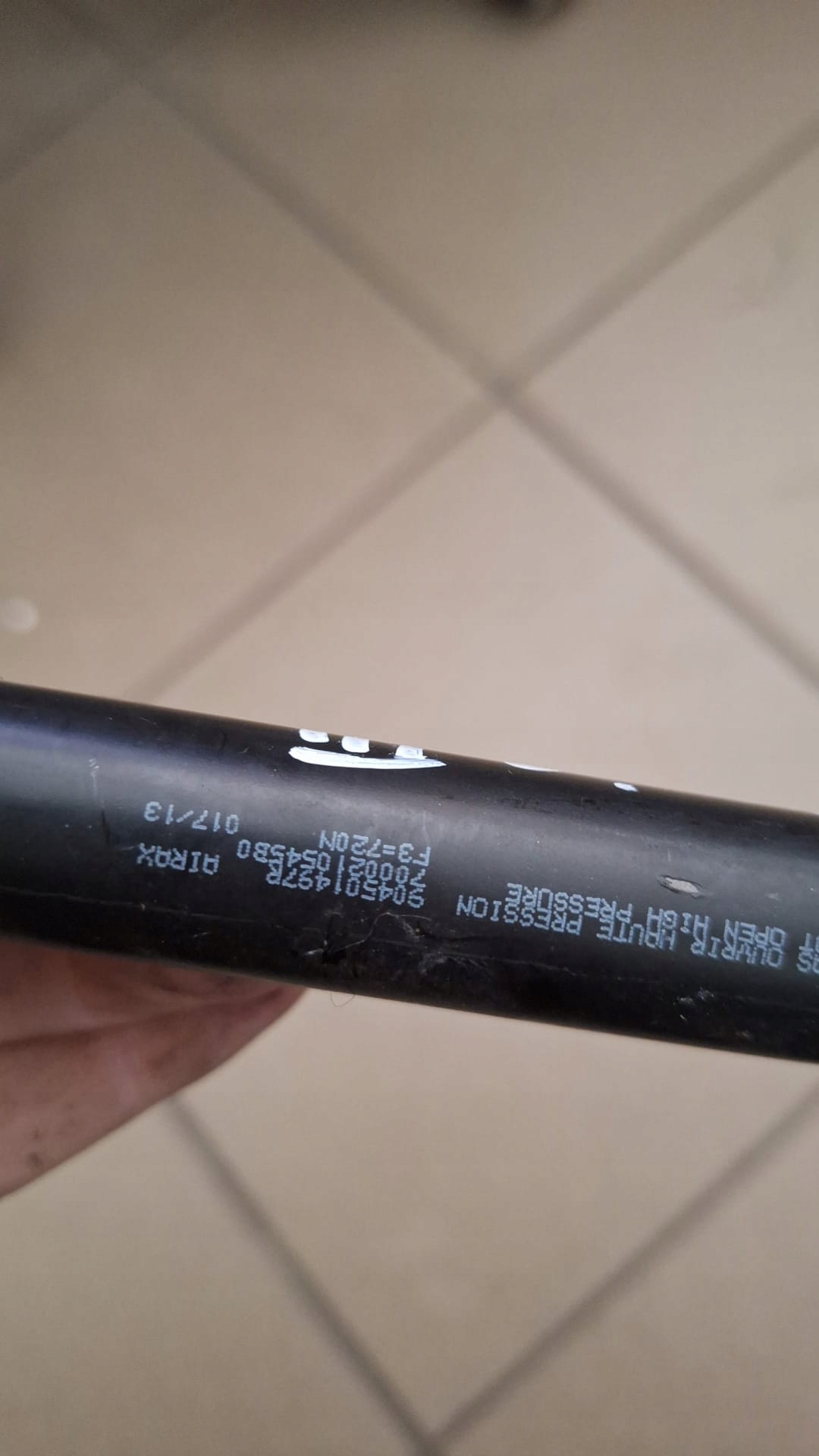 damper bonnet RENAULT SCENIC III 904501497R