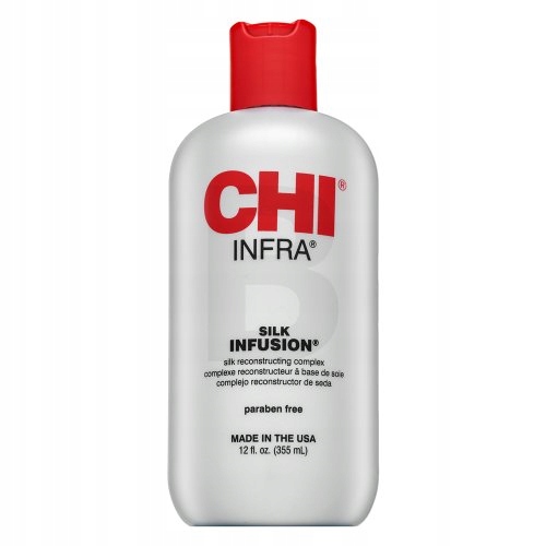 Chi Infra Silk Infusion vlasová kúra pro hebkost a lesk vlasů 355 ml