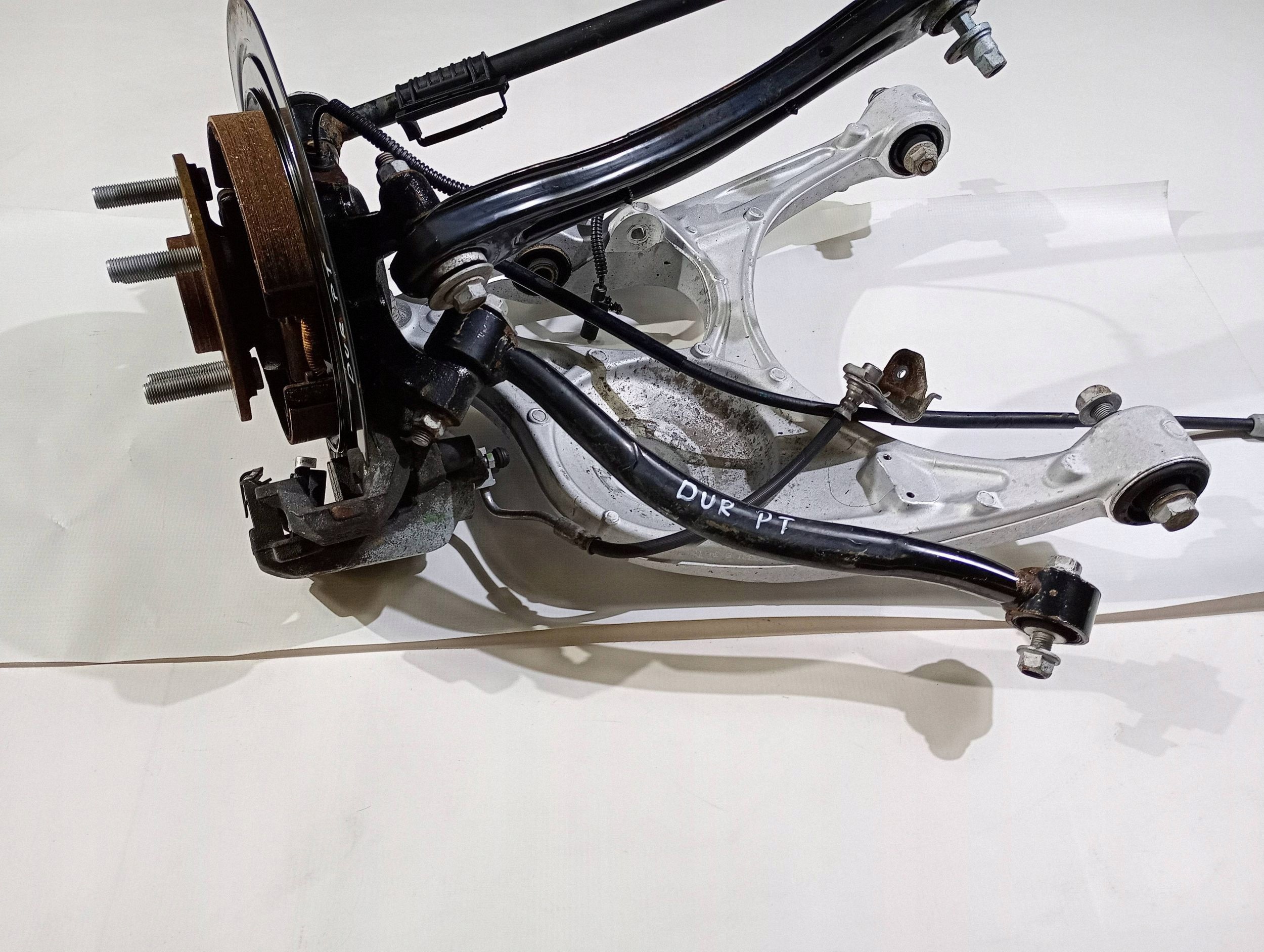 achsträger rechts heck komplet achsschenkel radnabe radlager bremssattel bremse sattel querlenker Dodge Durango 2014