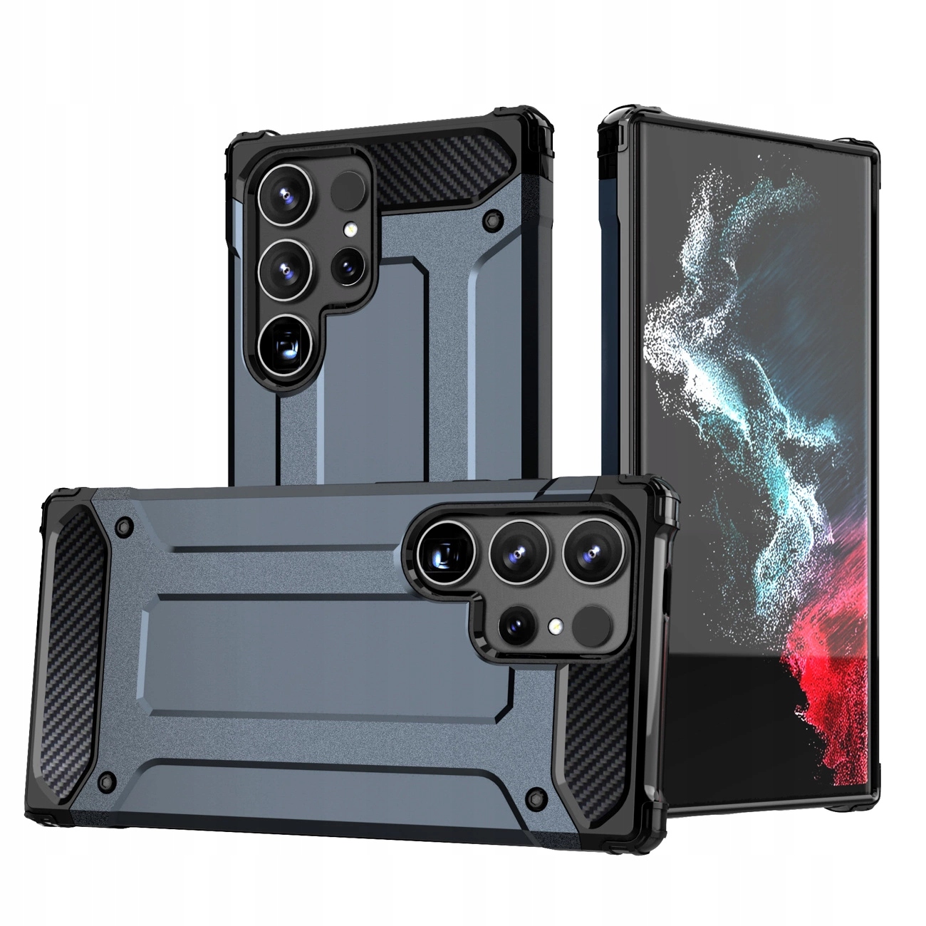 Pancerne hybrydowe etui Hybrid Armor pokrowiec futerał na Samsung Galaxy