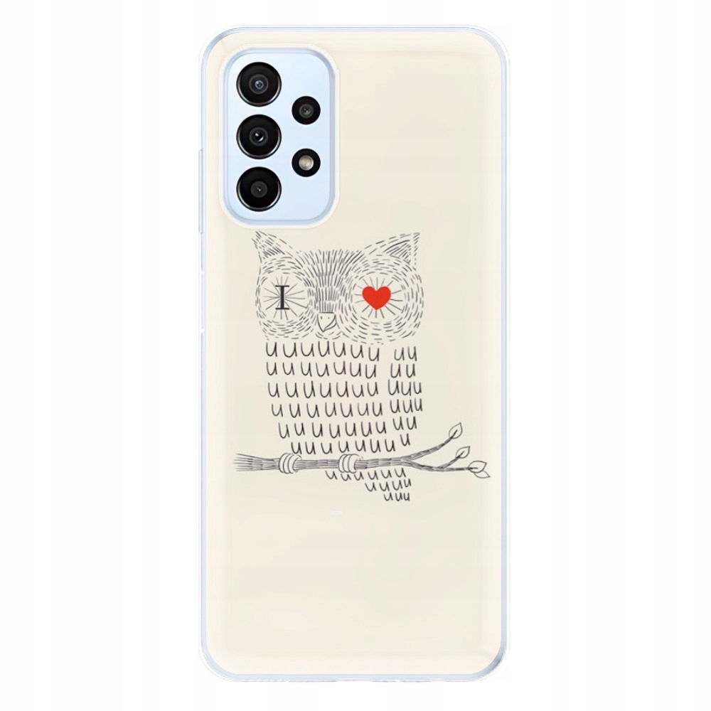 Silikonowe etui iSaprio I Love You 01 do Samsung Galaxy A23 A23 5G