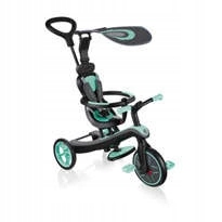 Rowerek 4w1 trójkołowy biegowy wózek Globber Explorer Trike Mint