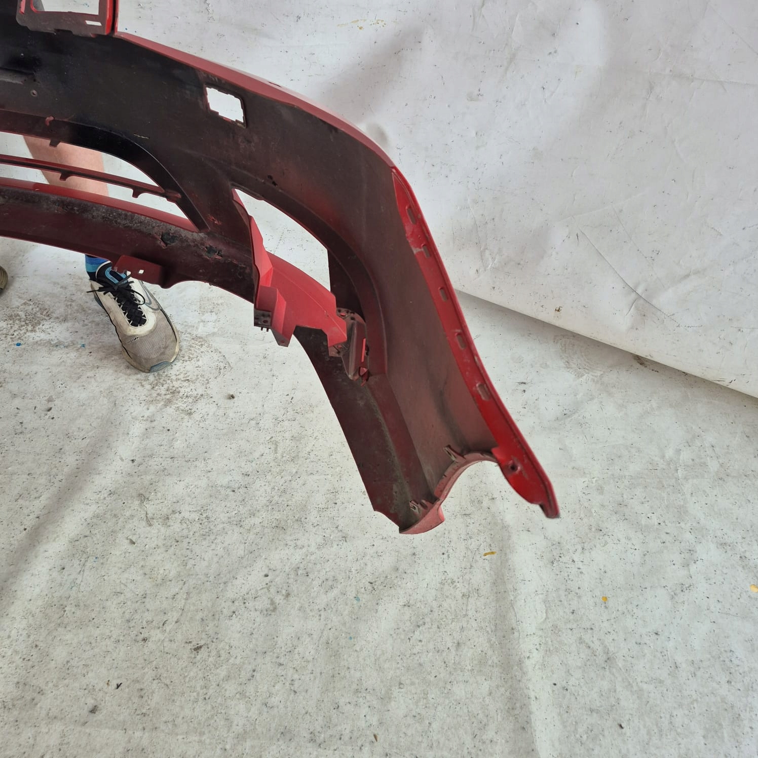 SAAB 9-3 II LIFT 07- bumper front front SPR