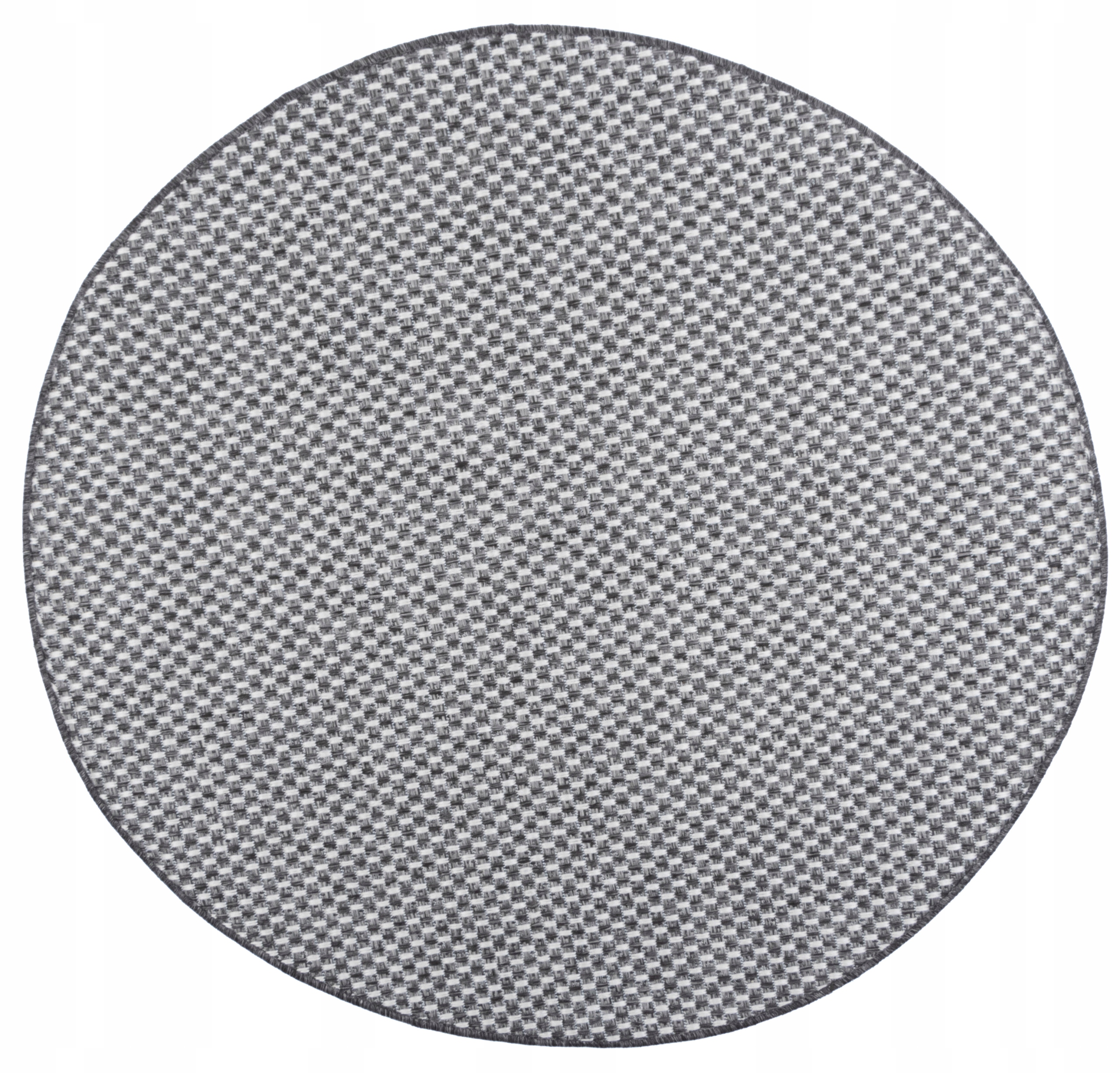 Koberec Kulatý Šňůrkový Na Terasu Módní Boho 120 cm