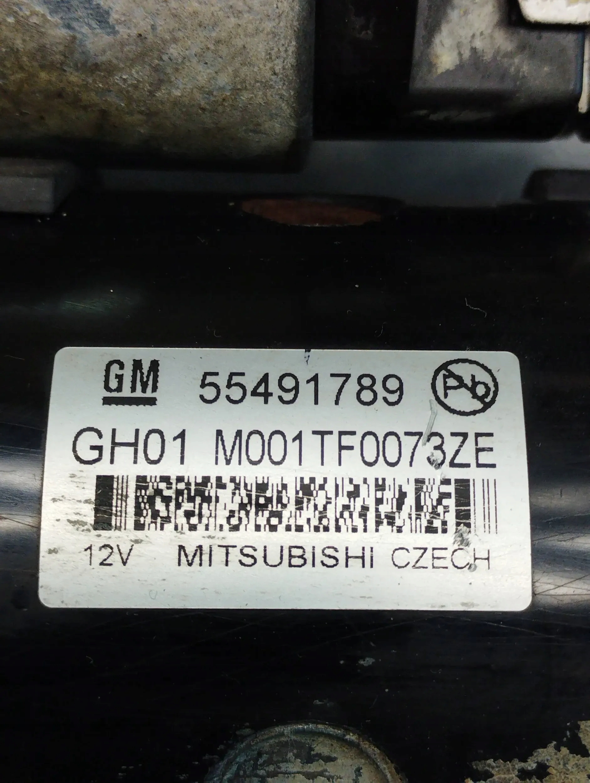 Opel Insignia A 1.6 CDTI starter 55491789