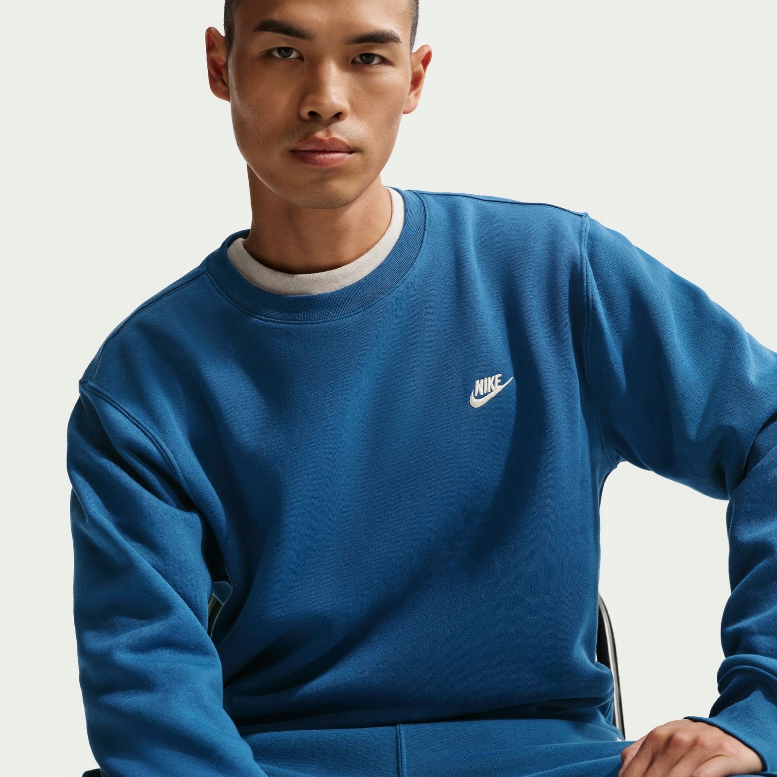 Pánská mikina Nike Club Mens Fleece Crew