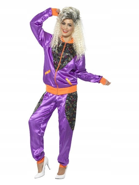 Kostým Dresiara Fialová 80. Léta Disco Dresiář L