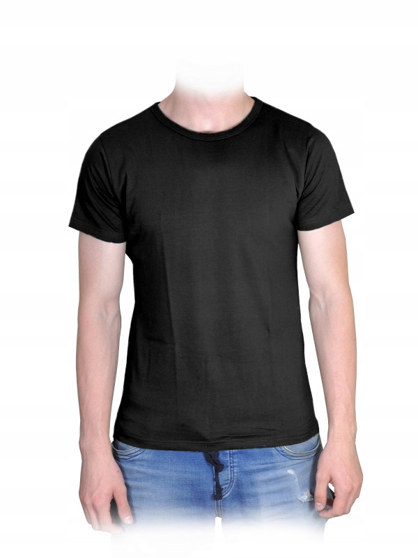

T-shirt Męski Koszulka 100% Bawełna Rozmiar S