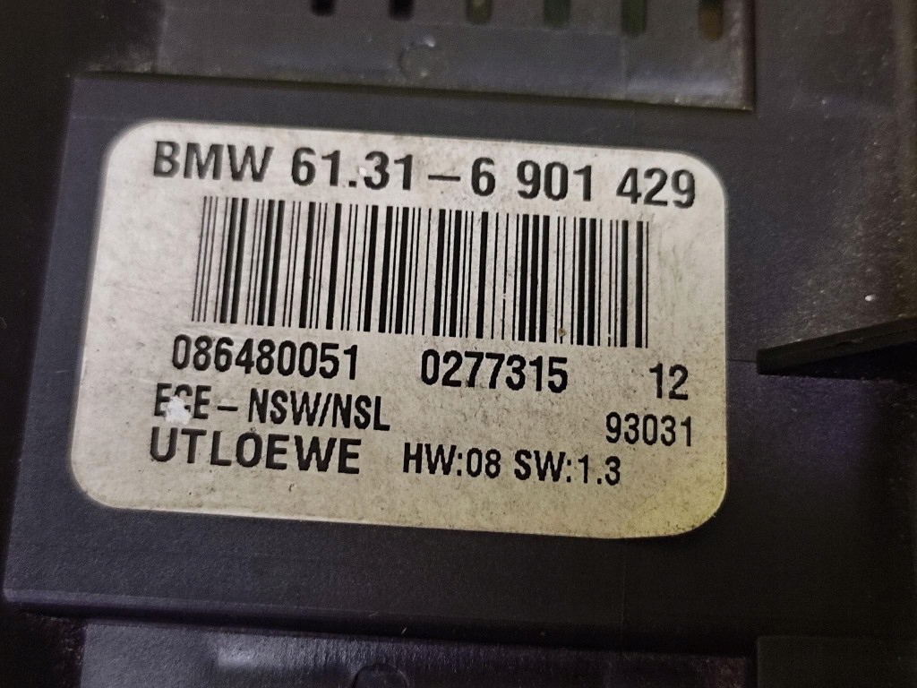 BMW E46 interruttore luci 61316901429