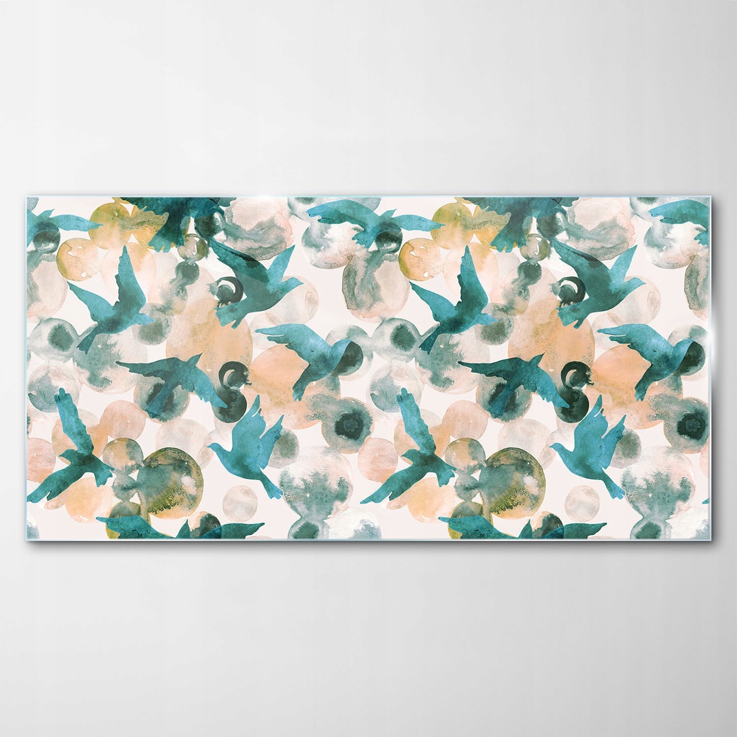 

Obraz na Szkle Dekor Abstrakcja Akwarele 100x50