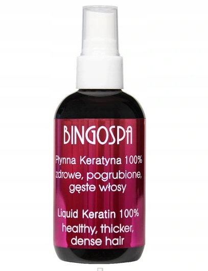 BingoSpa Tekutý keratin 100% zdravé a zesílené vlasy 100 ml