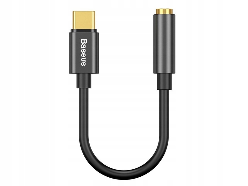 

Adapter Usb Typ-C Jack 3.5 mm Baseus Czarny