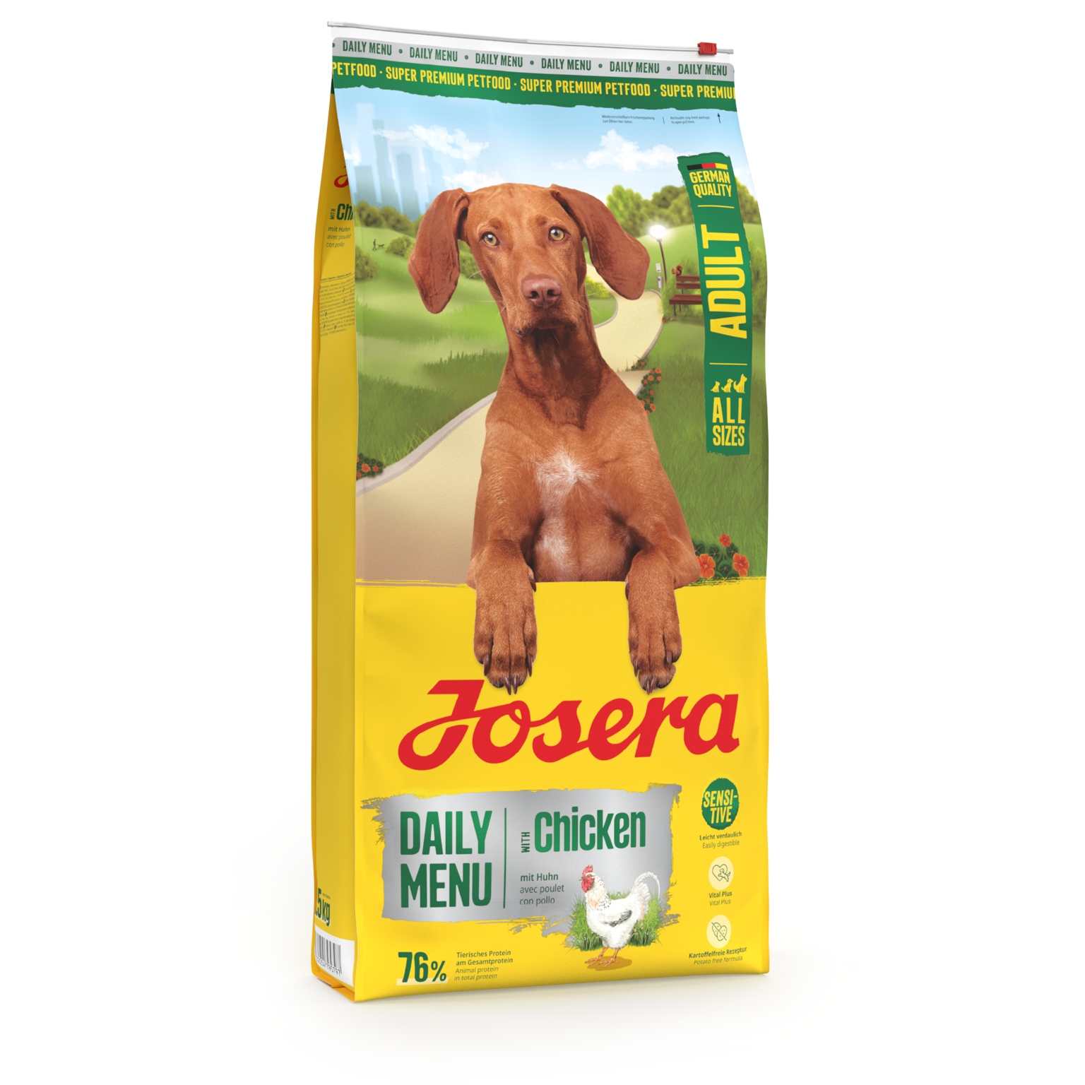 Josera Daily Menu Adult, kuře 12,5 kg