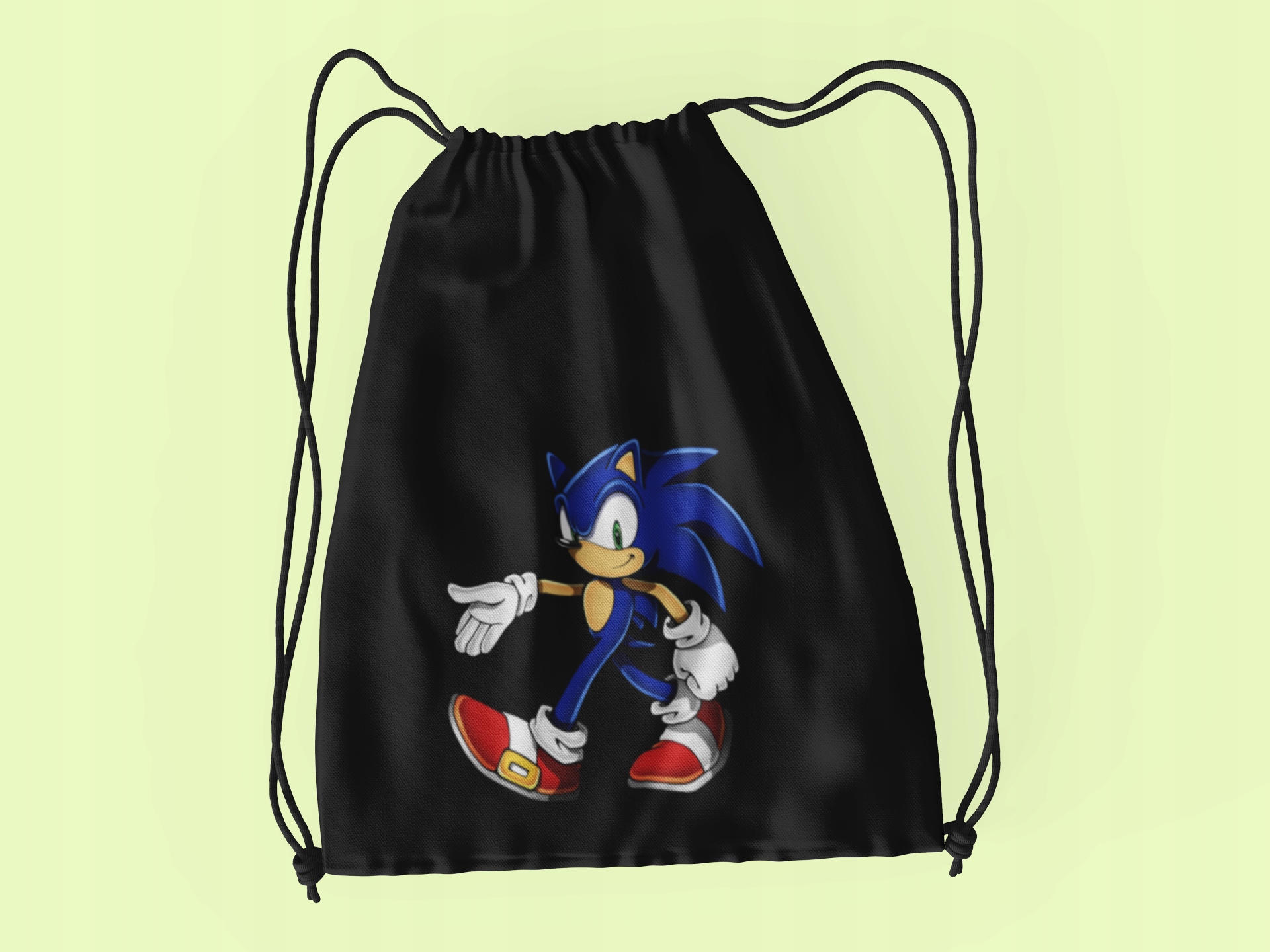 WOREK DO SZKOŁY WF/BUTY SONIC+ IMIĘ GRATIS