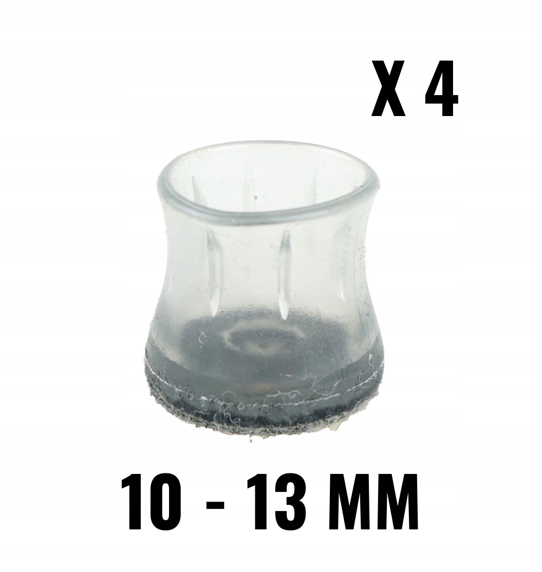 

4x Nakładki nasadki na nogi krzesła stołu Ø10-13mm