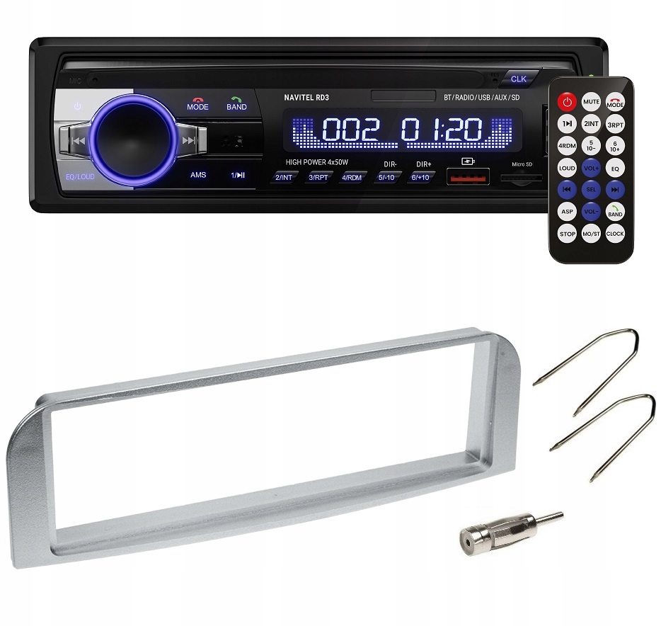 Autorádio Navitel RD3 Bluetooth MP3 Aux Usb Pilot Alfa 147 GTk