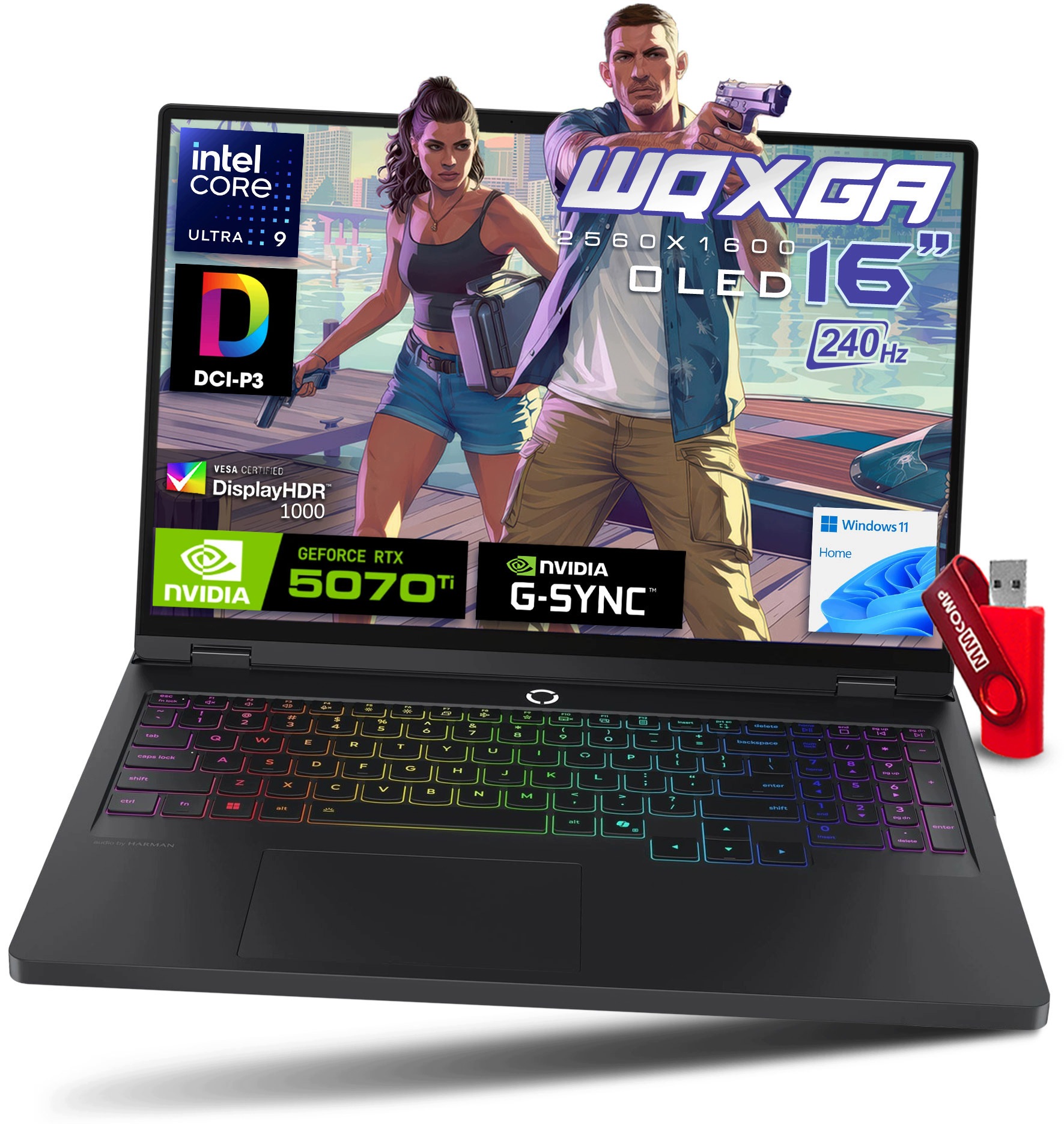 Lenovo Legion Pro 5 Core U9 275HX 16GB DDR5 1TB Ssd Wqxga Oled Rtx W11 3YW