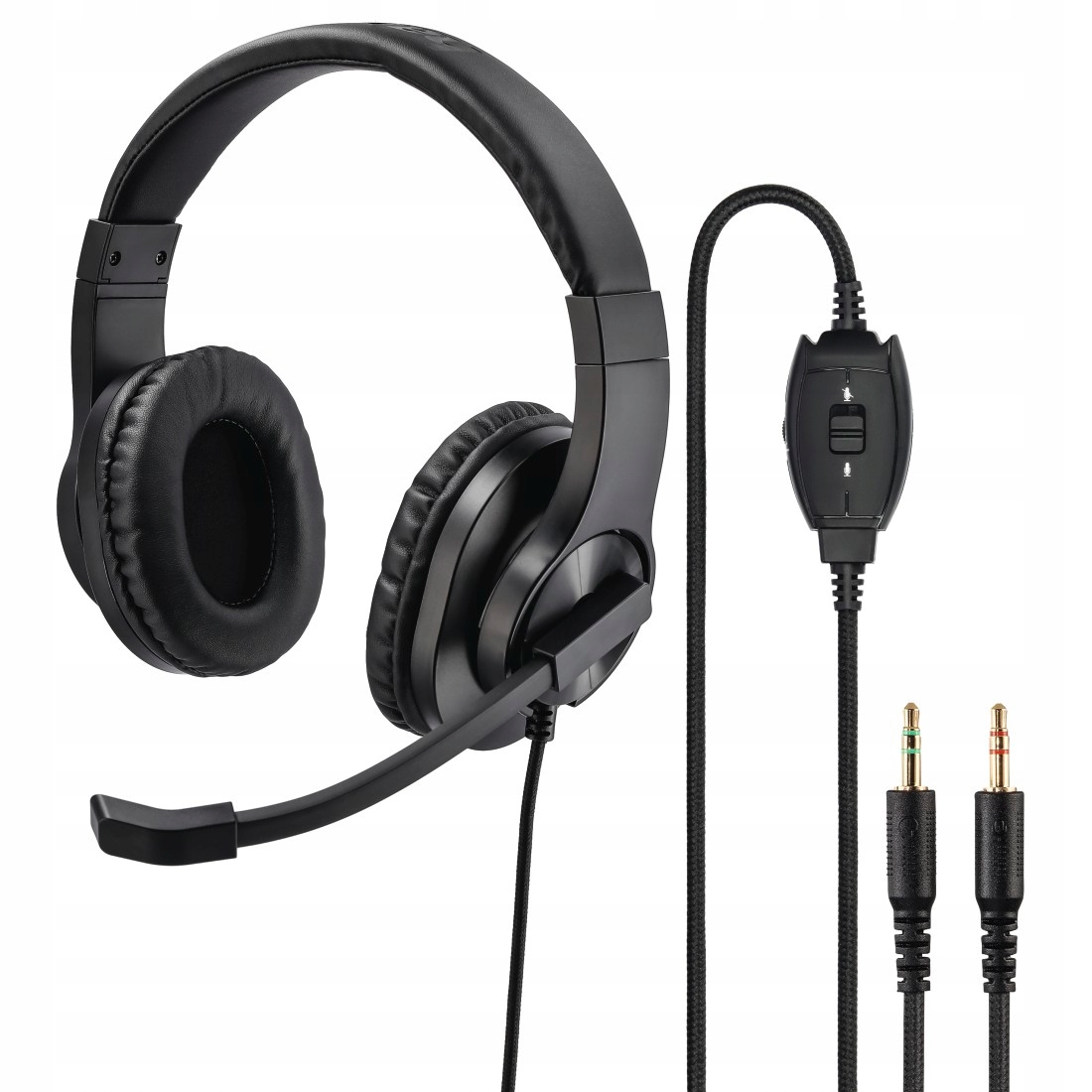 Hama Pc Office sztereó headset HS-P300, fekete