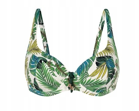 Plavková podprsenka Feba FG04/907 Zelená 46 D Modelovací Pěnová Podprsenka