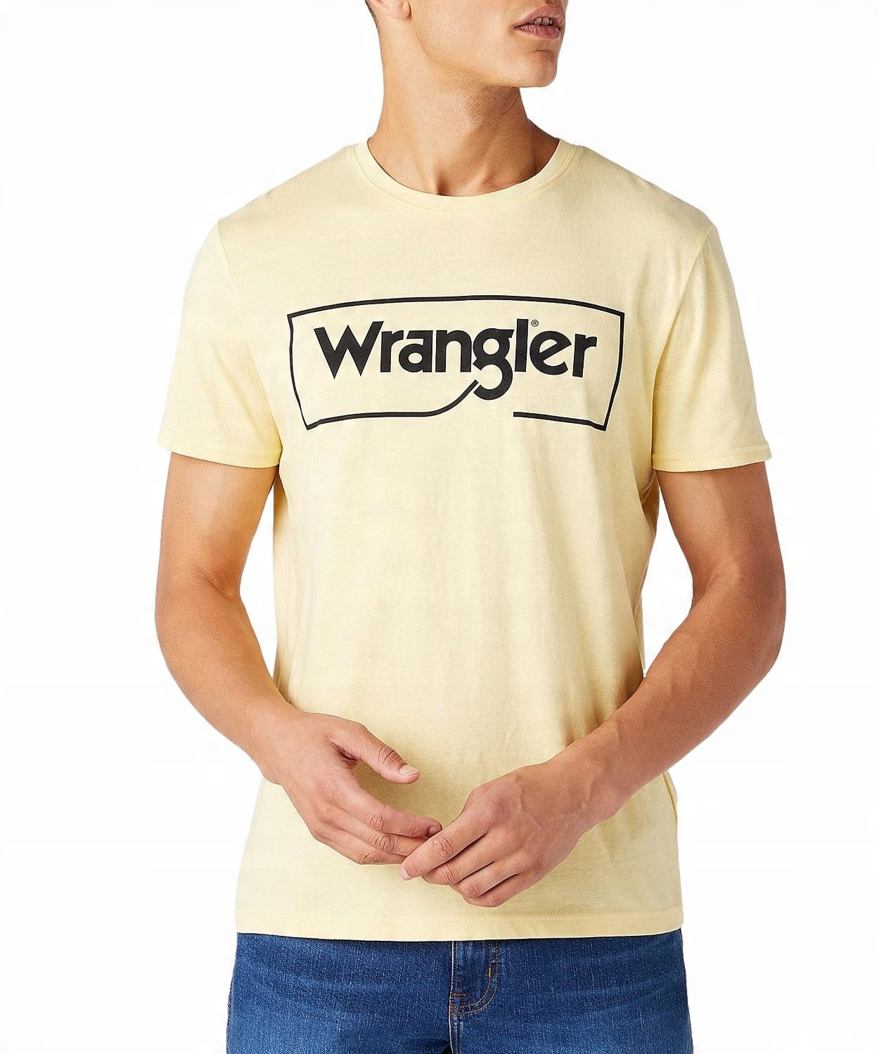 

T-shirt Wrangler Frame Logo W7H3D3XCU Sunlight M