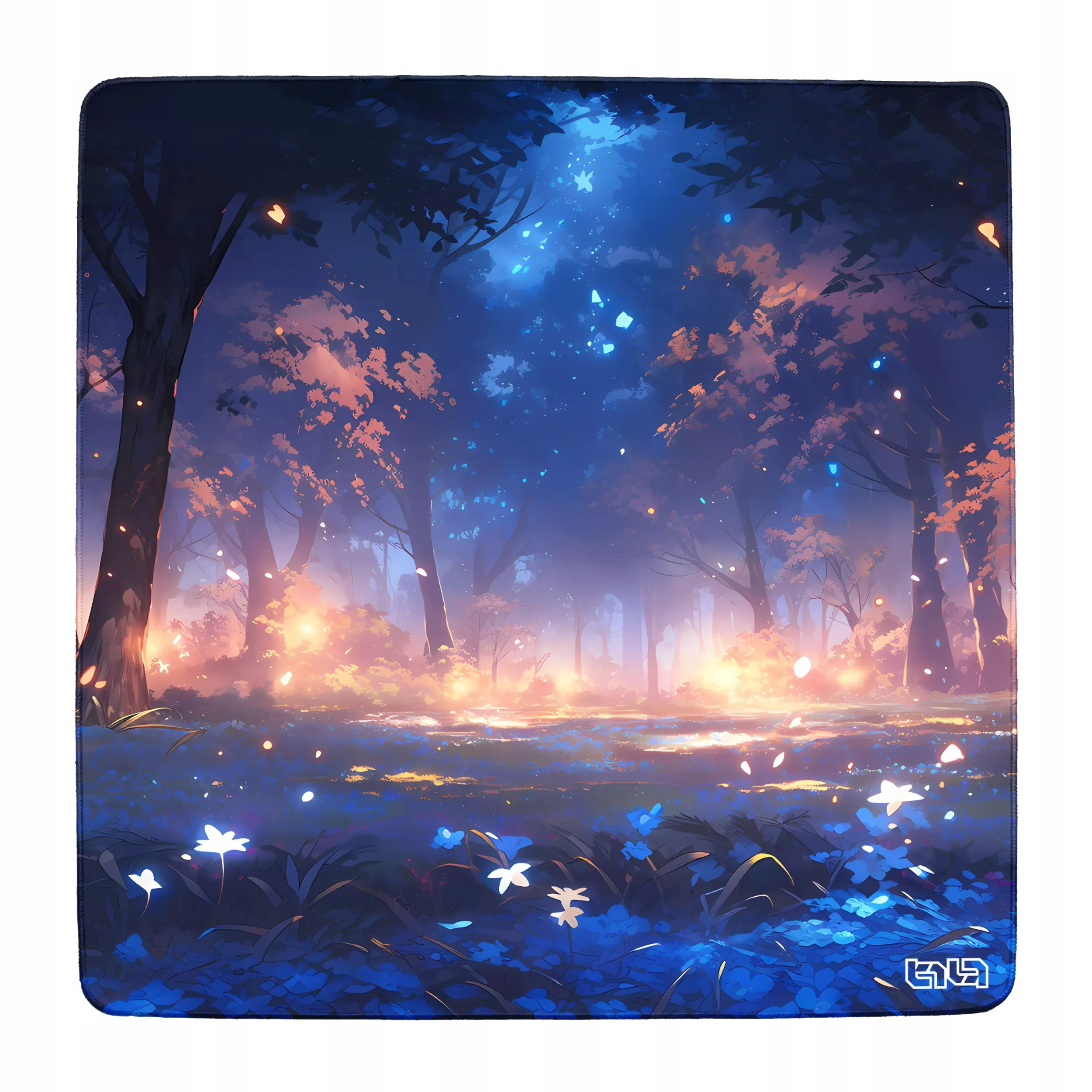 Mata Pod Krzesło Gamingowe Magiczny Las 100x100 Tilt Łatwa w czyszczeniu