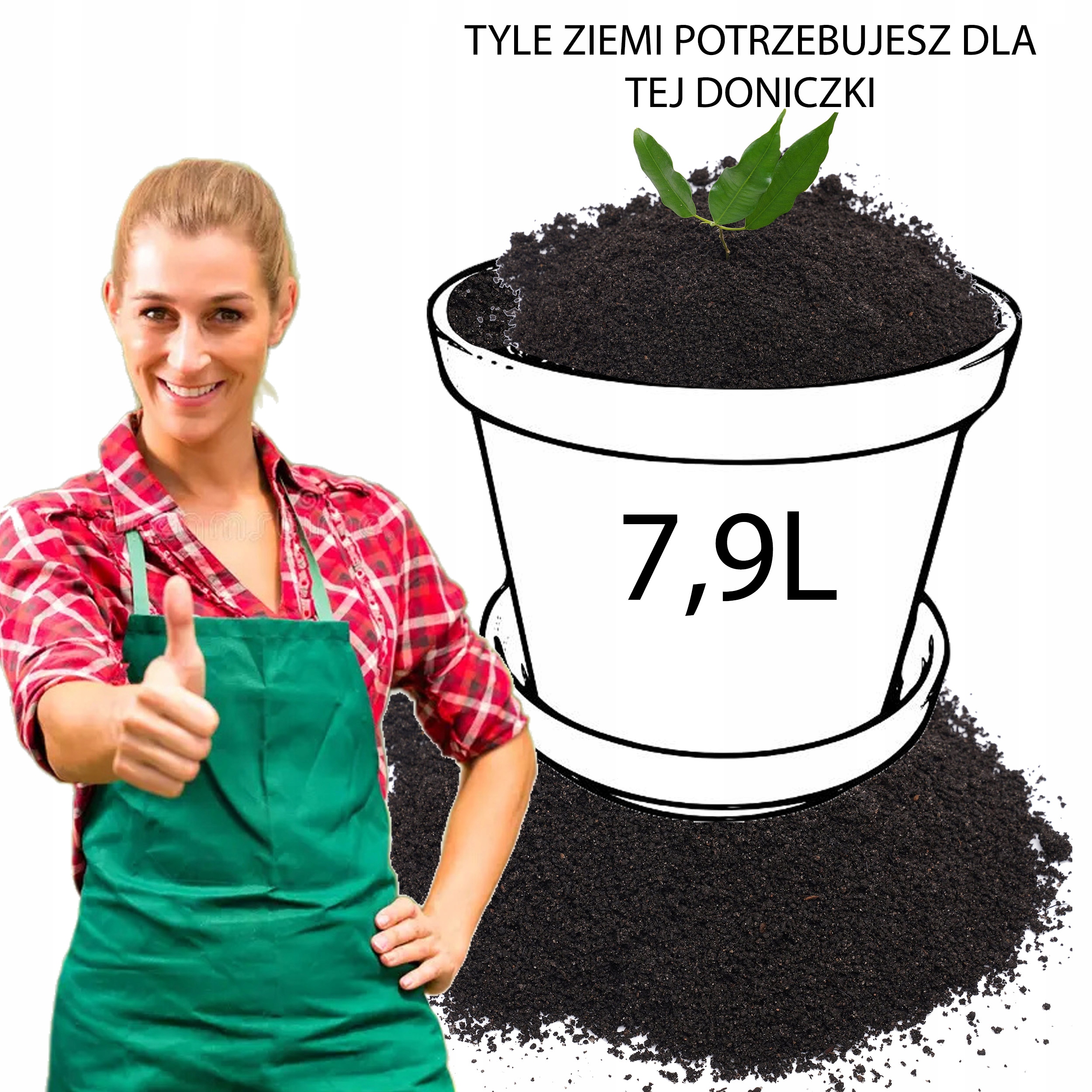 DONICZKA OSŁONKA Z WKŁADEM SANDY ROUND DSR260 PROSPERPLAST Szerokość produktu 26.2 cm