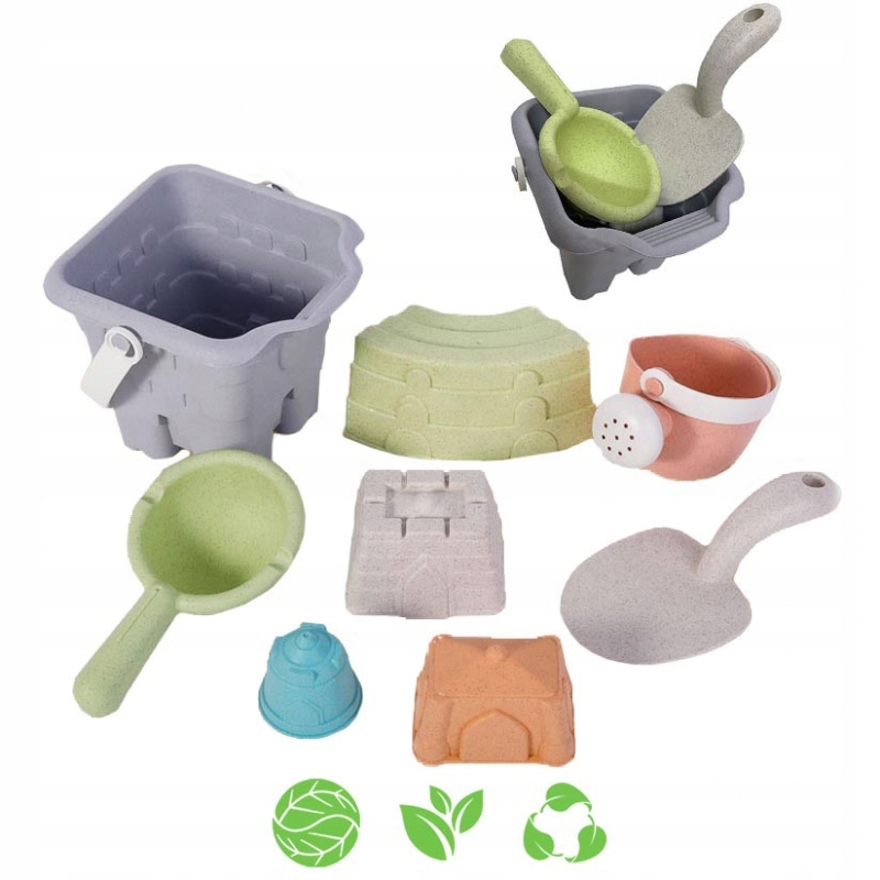 

Woopie Green Zestaw do Piasku w Wiaderku Wieża 8 e