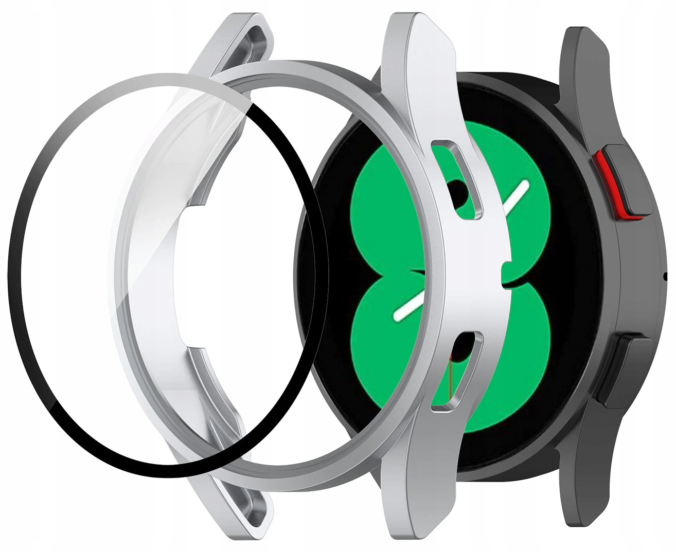 ETUI CASE + SZKŁO 2w1 DO SAMSUNG GALAXY WATCH 4 5 44mm | DUŻY WYBÓR KOLORÓW Kod producenta 118