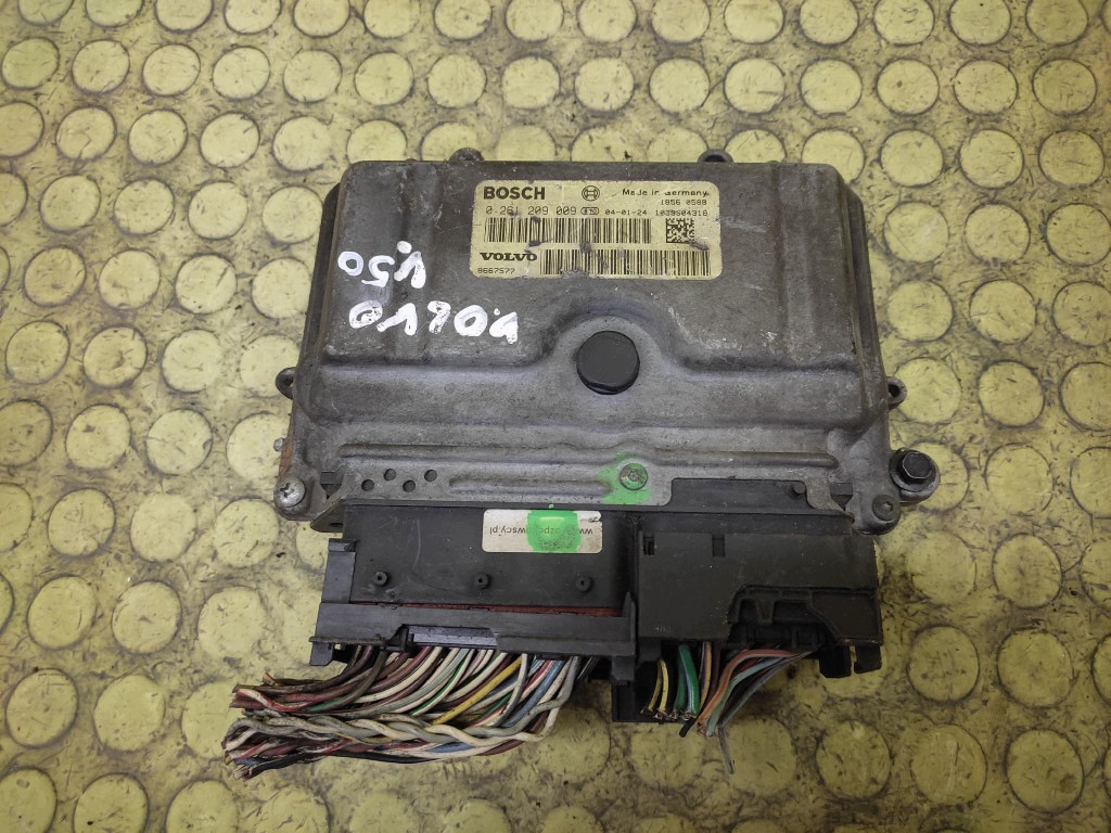 VOLVO V50 control unit of the engine 0261209009