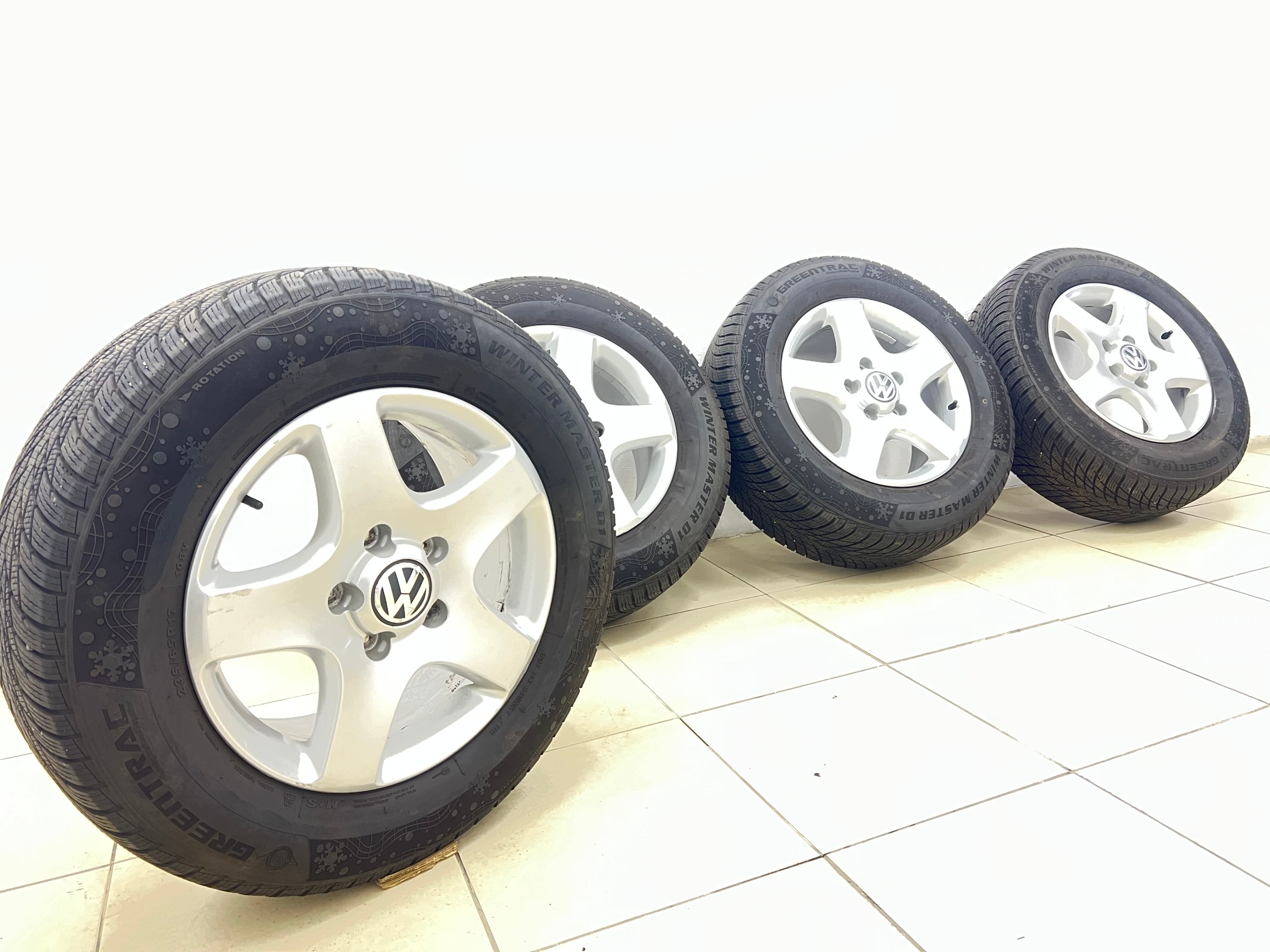 VW TOUAREG felgen reifen räder 17 cali + reifen winter 2025R 7.5MM 7L6601025B 7.5J ET55