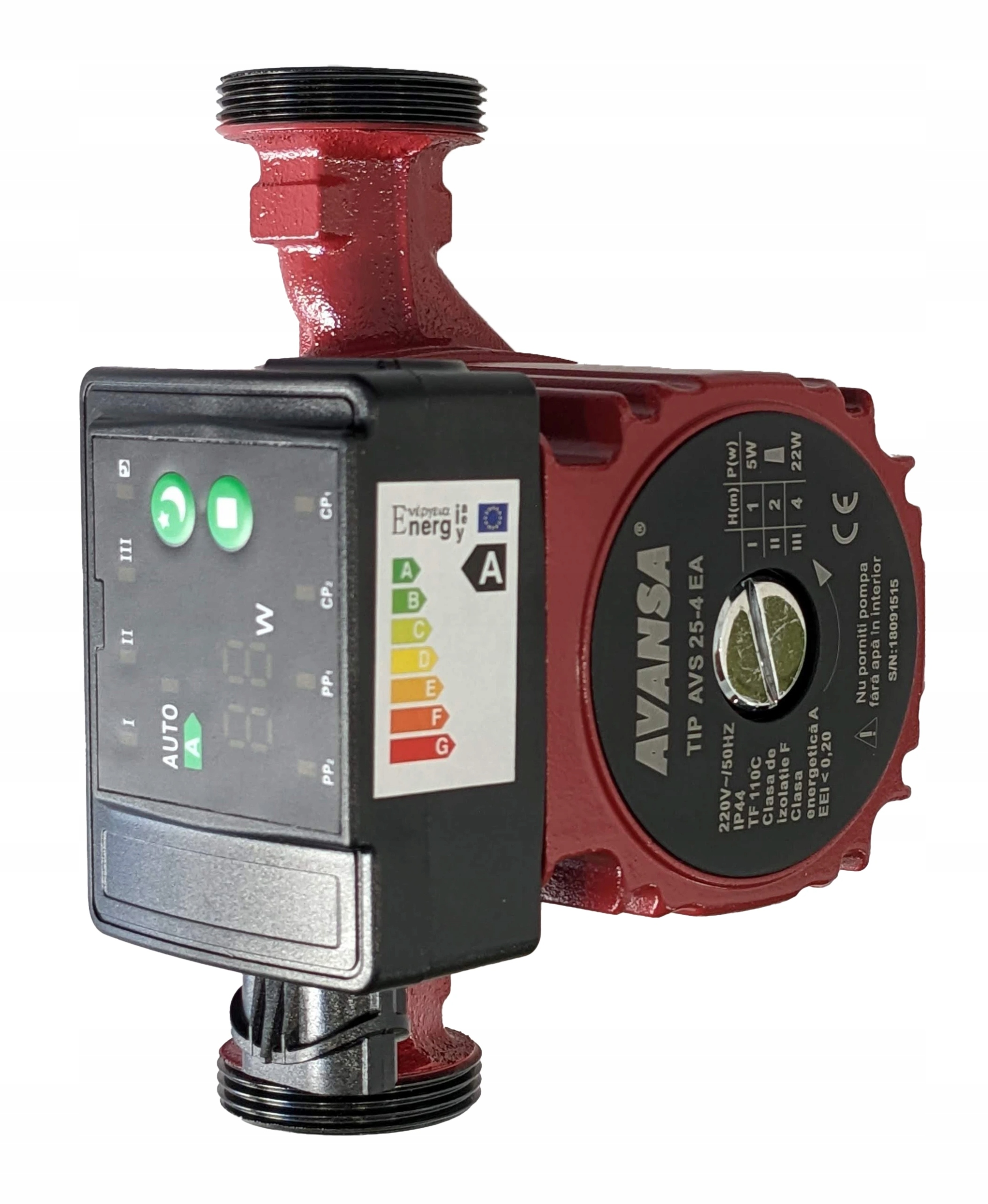 Obehové čerpadlo elektronické 25-4/180 mm závit 6/4" Avansa Auto