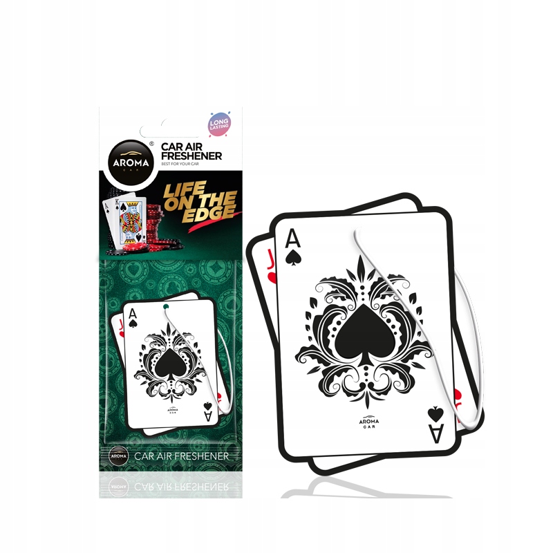 

Zapach Samochodowy Aroma Car Black Jack Karty