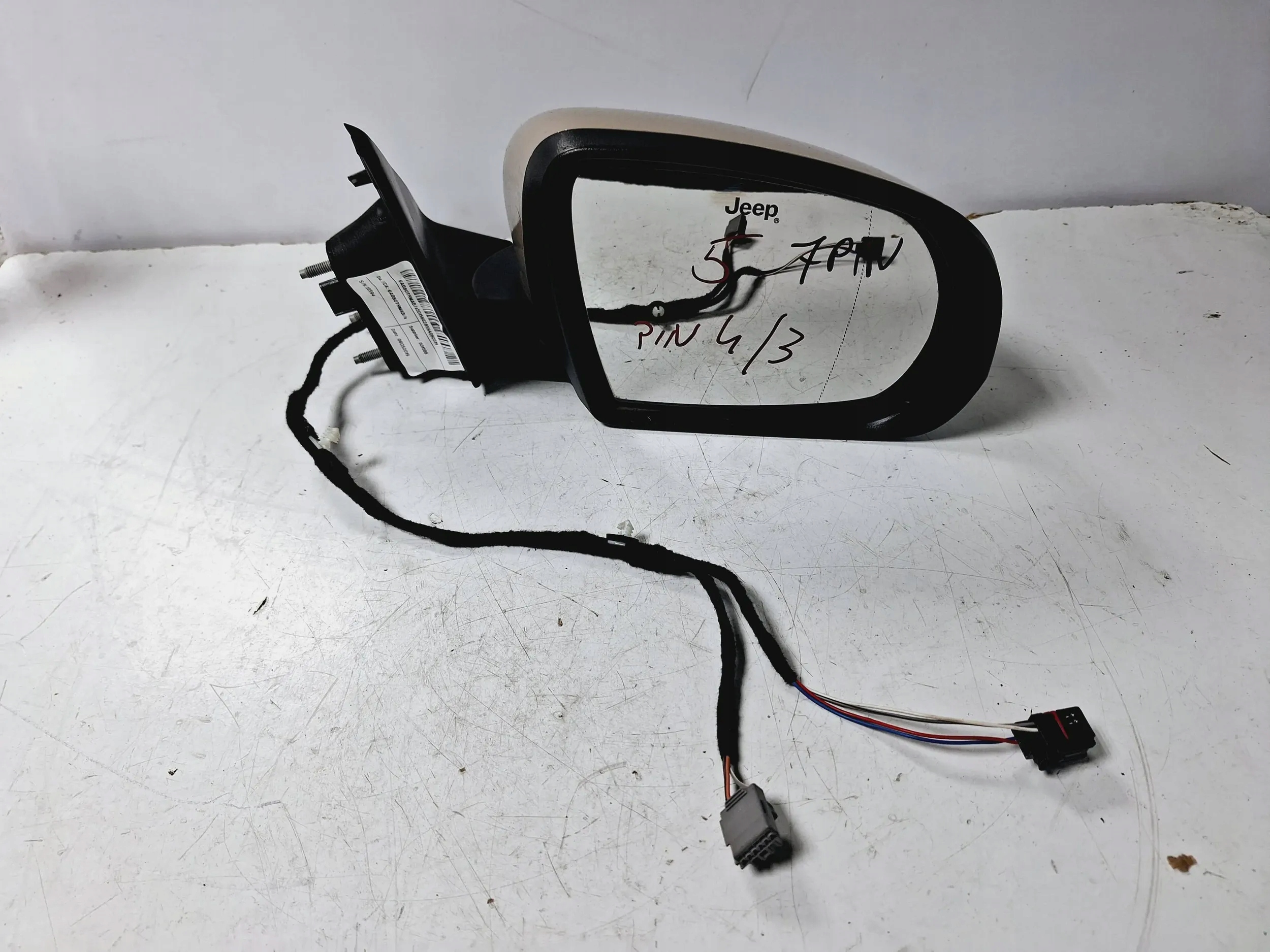 mirror right Jeep Compass II 17- 7PIN