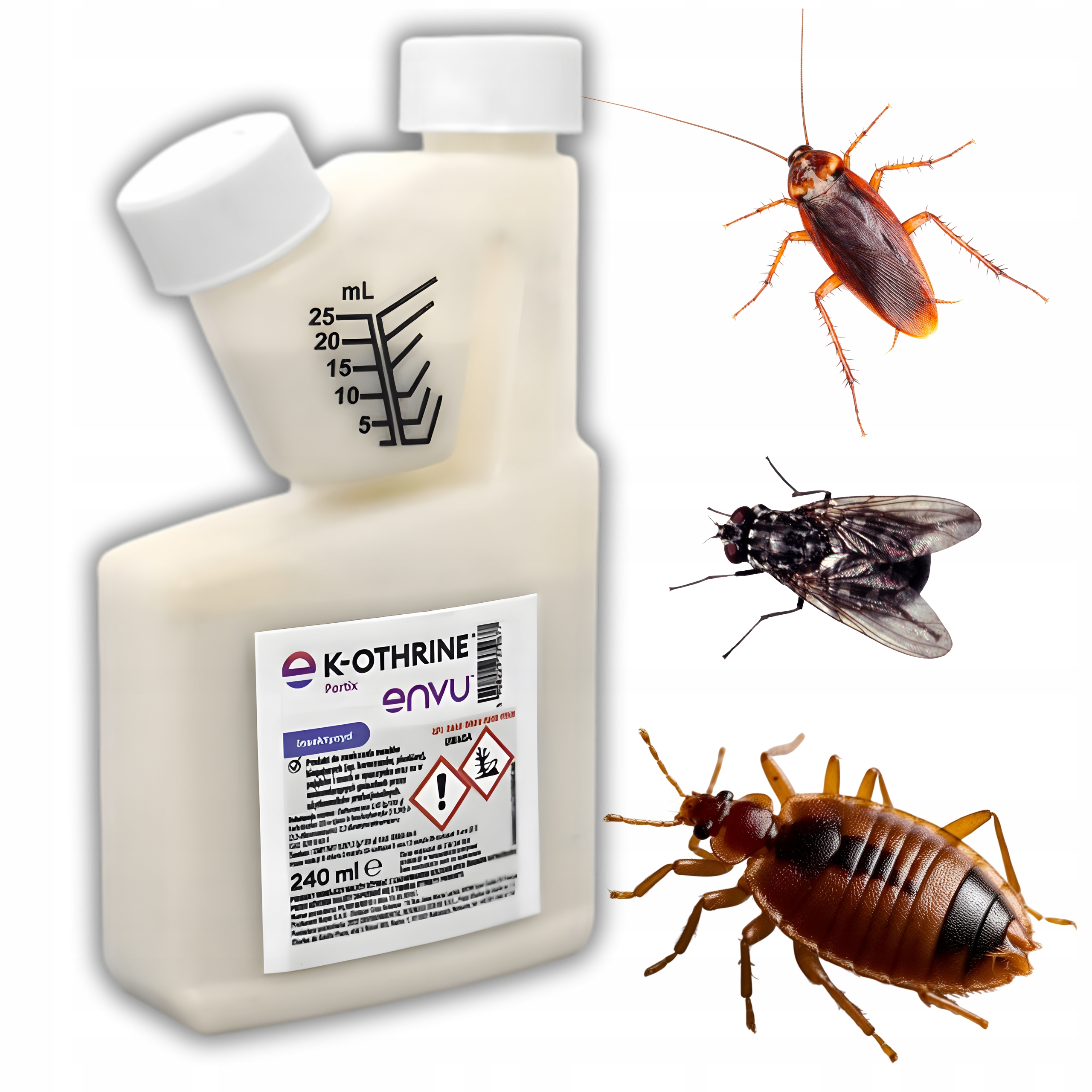 Přípravek Na Štěnice Vosí Mouchy Šváby Hmyz K-othrine Partix 240 ml