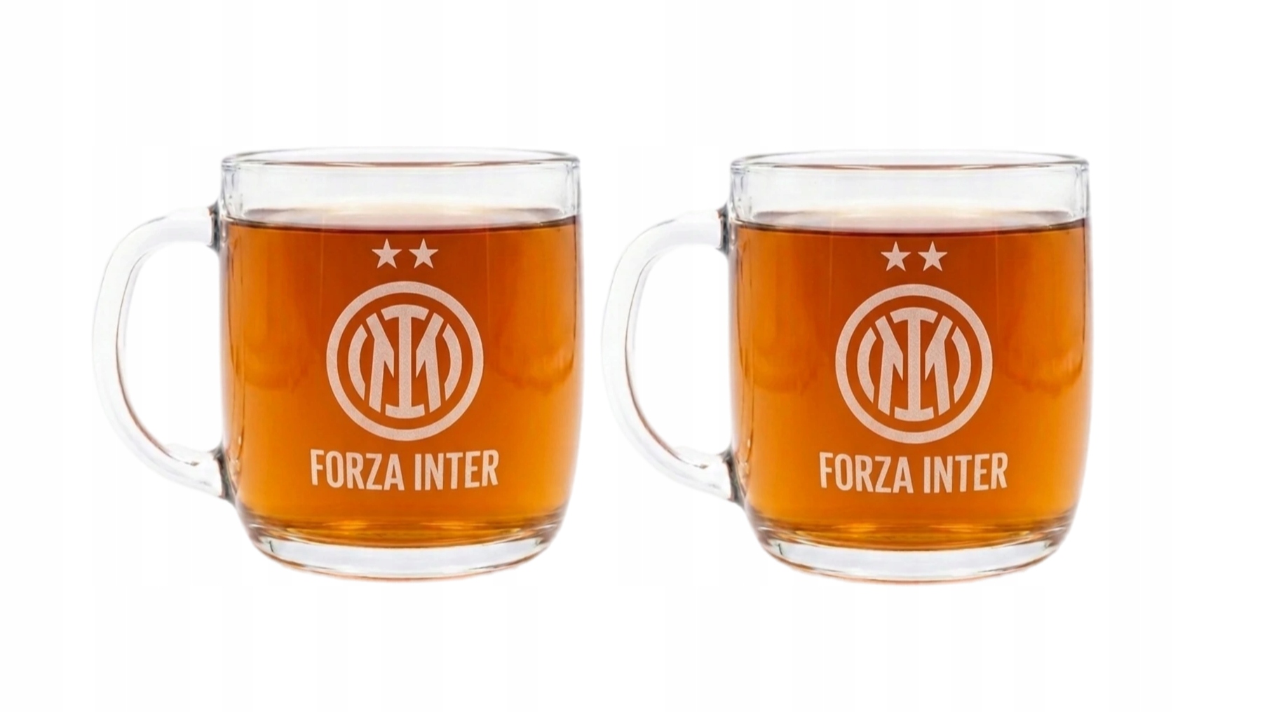 2x Kubek Szklanka 406ML grawer Inter Mediolan kibic Kawa Herbata
