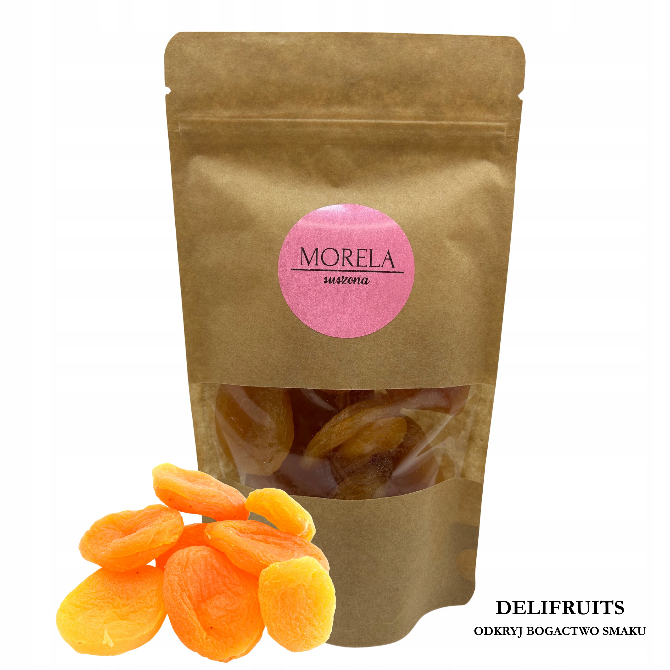 Meruňka Sušená Světlá 2,5 Kg (2500 G) Sušené Ovoce Vysoká Kvalita Delifruits