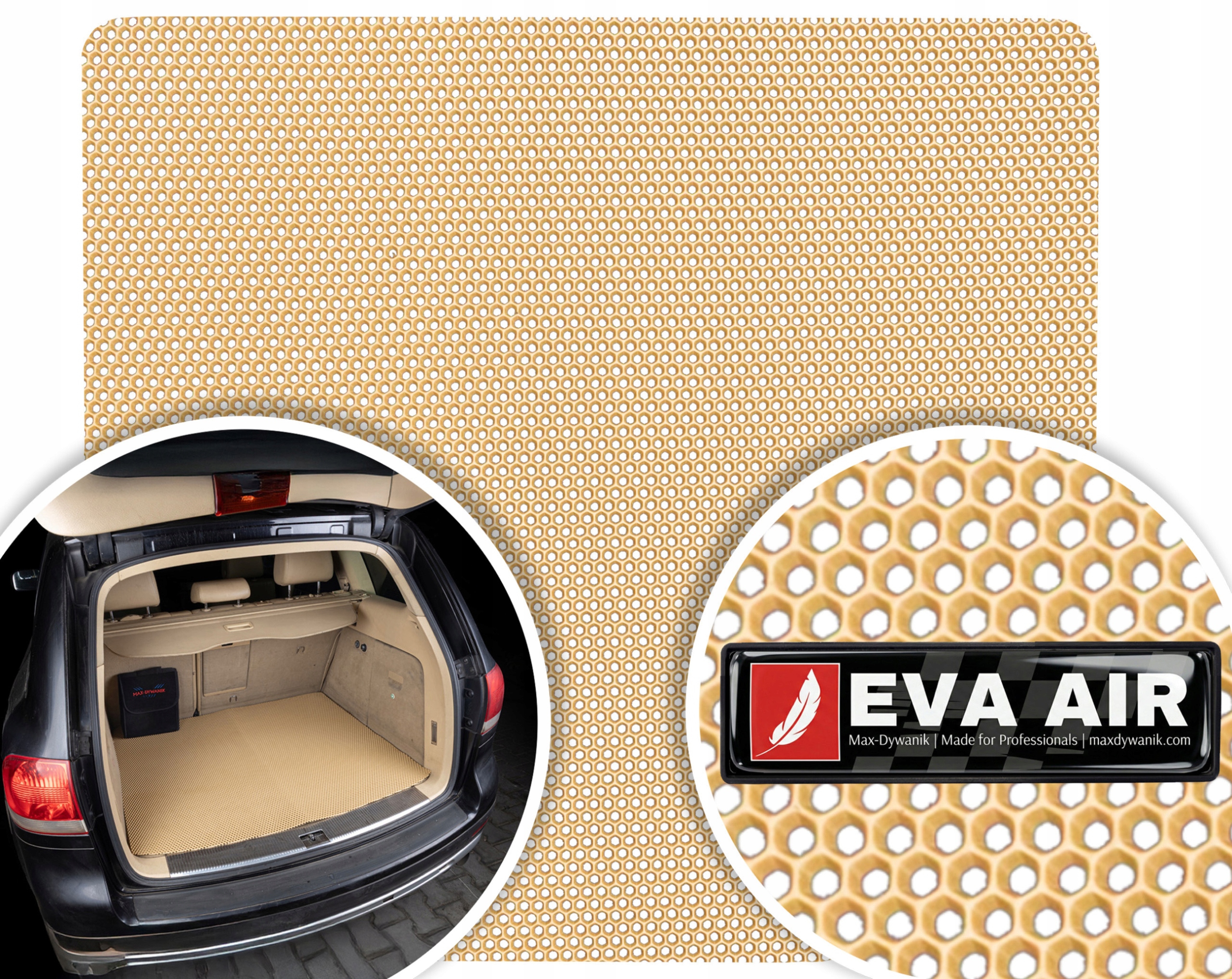 Jaguar X-Type Sedan 2001-2009 Vložka do zavazadlového prostoru Eva Air Honey