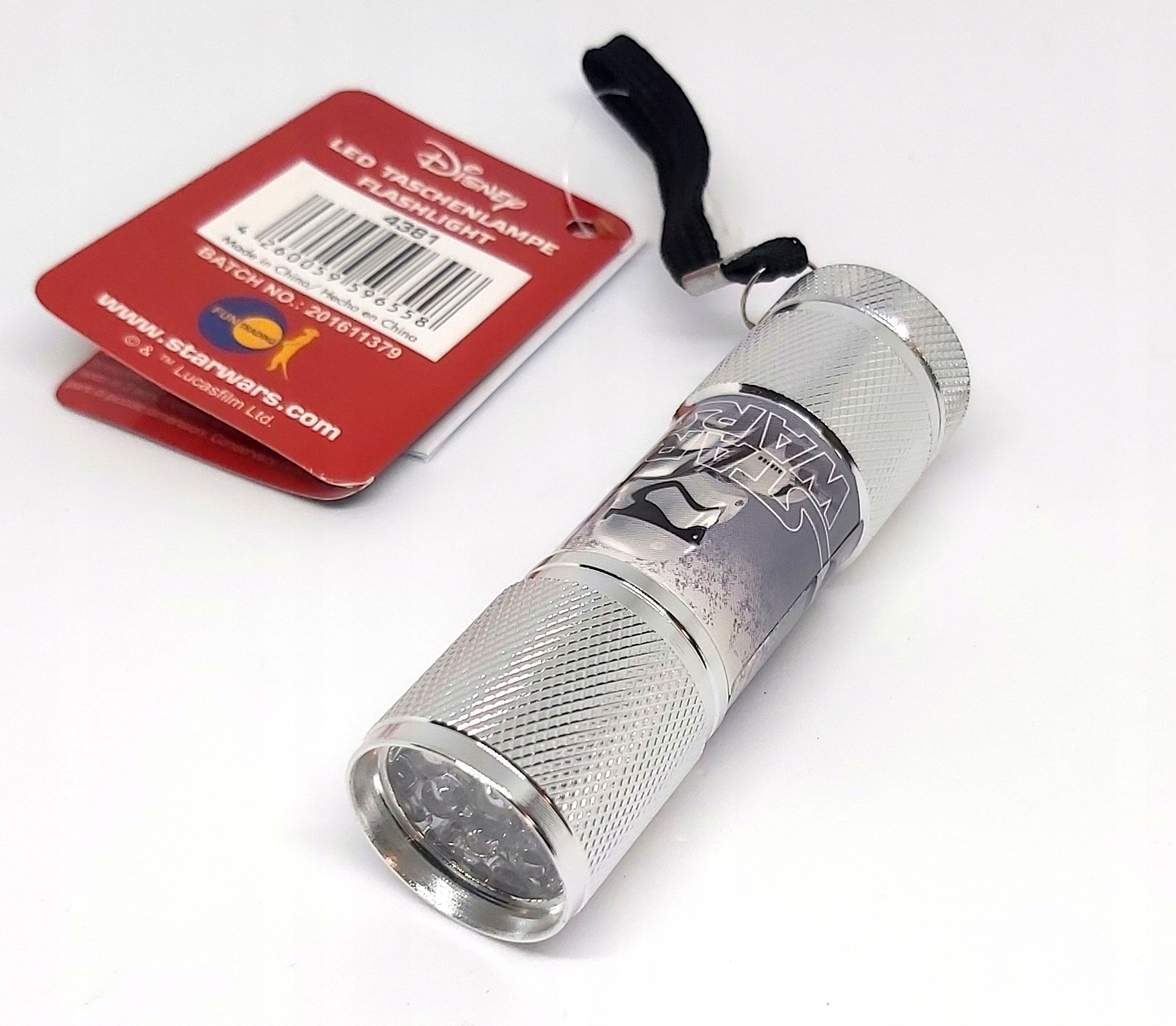 

Latarka Led Aluminiowa Metalowa Star Wars Gwiezdne