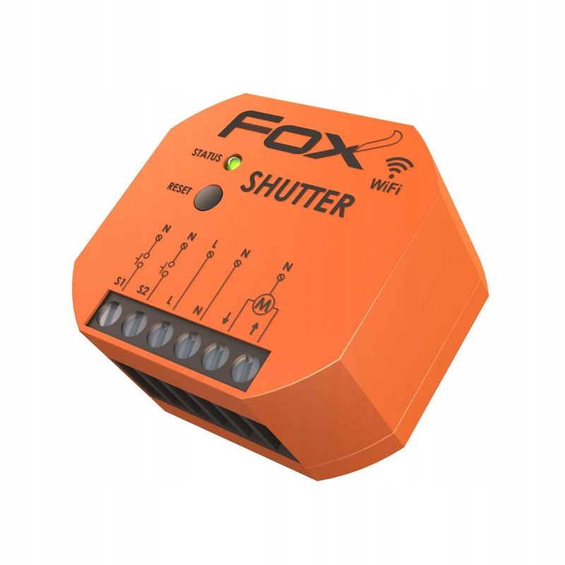 Dopuszkowy sterownik do rolet Wi-fi F&f Fox Shutter WI-STR1S2-P